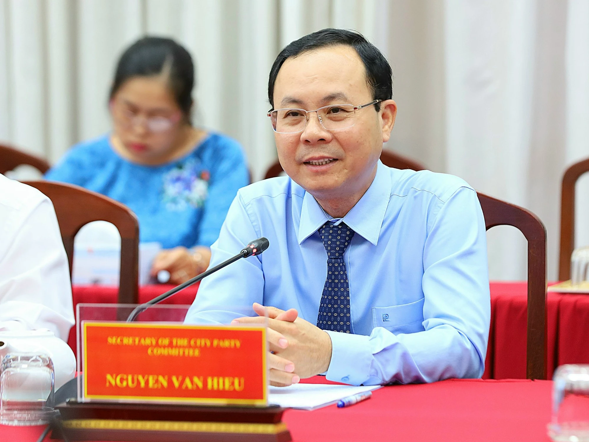 Ông Nguyễn Văn Hiếu, Bí thư Thành ủy Cần Thơ. Ảnh: PHẠM TRUNG bi-thu-nguyen-van-hieu-can-tho.jpg