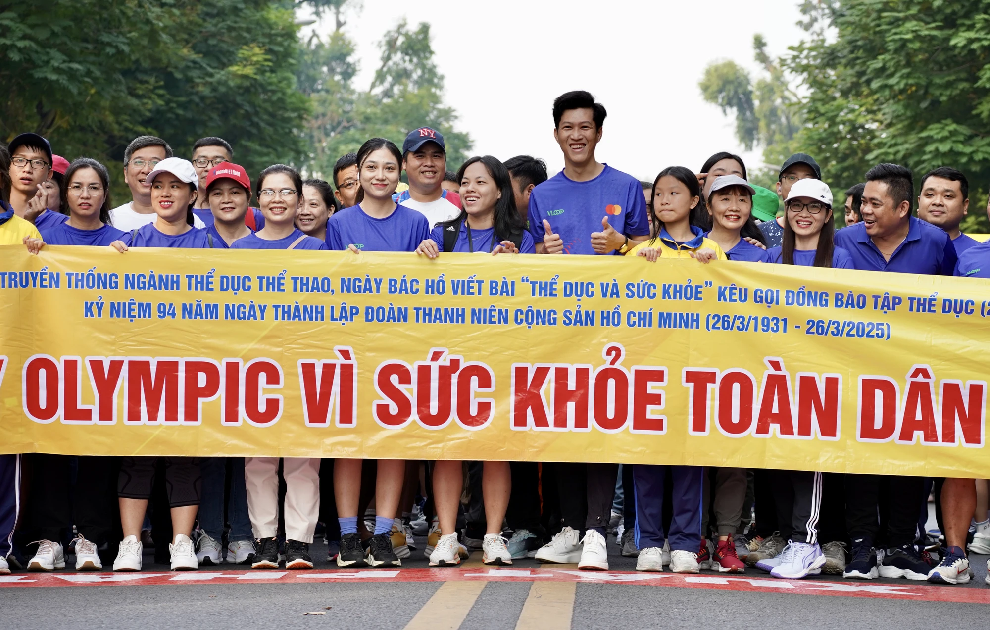 Hơn 5.000 người tham gia Ngày chạy Olympic vì sức khỏe toàn dân ở TPHCM