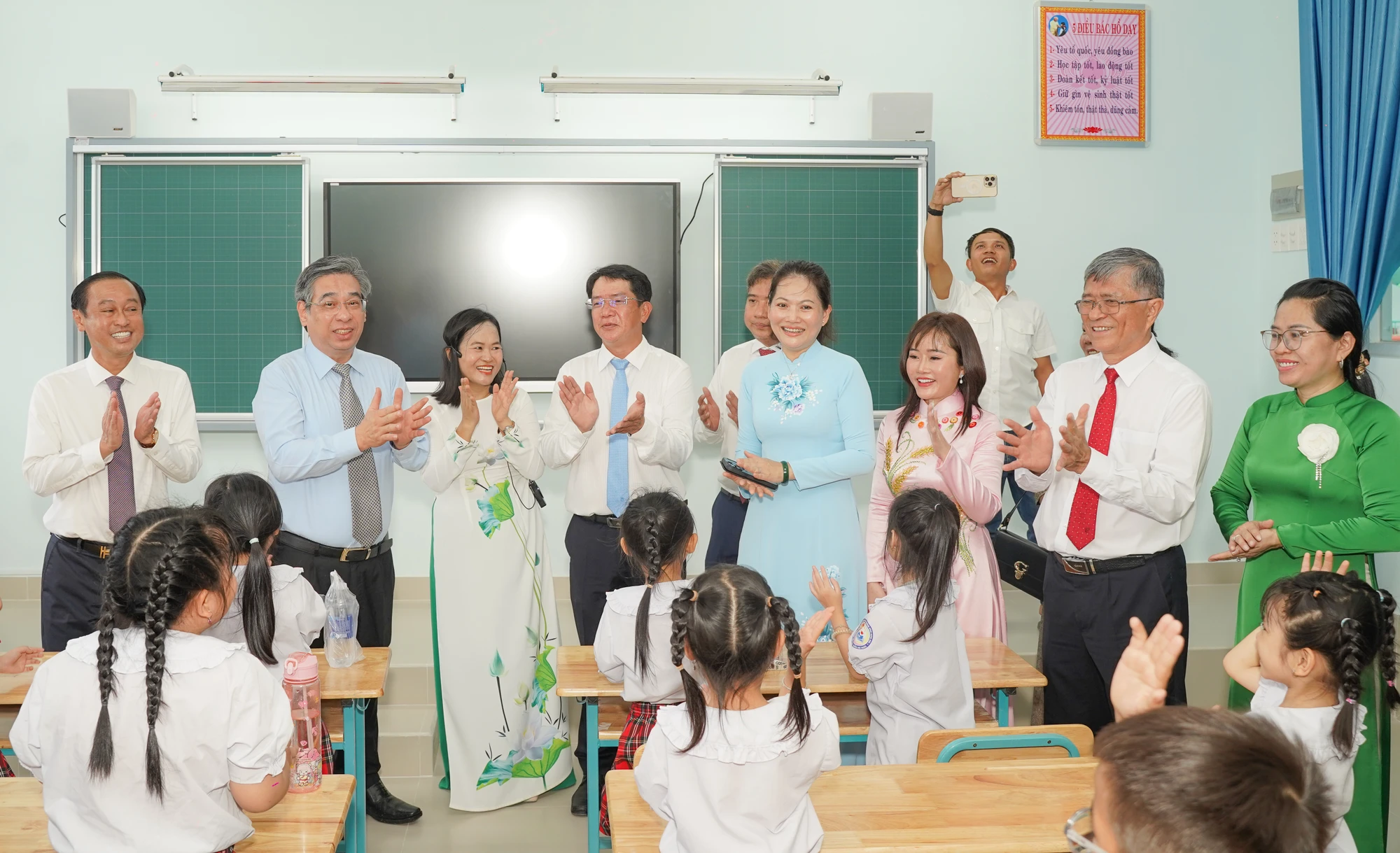 Khánh thành Trường Tiểu học Trần Đại Nghĩa: Điểm sáng trong chiến dịch 1.000 phòng học của TP.HCM