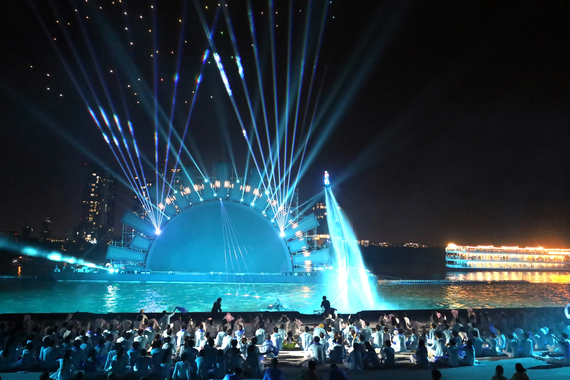 Trình diễn flyboard Trình diễn flyboard