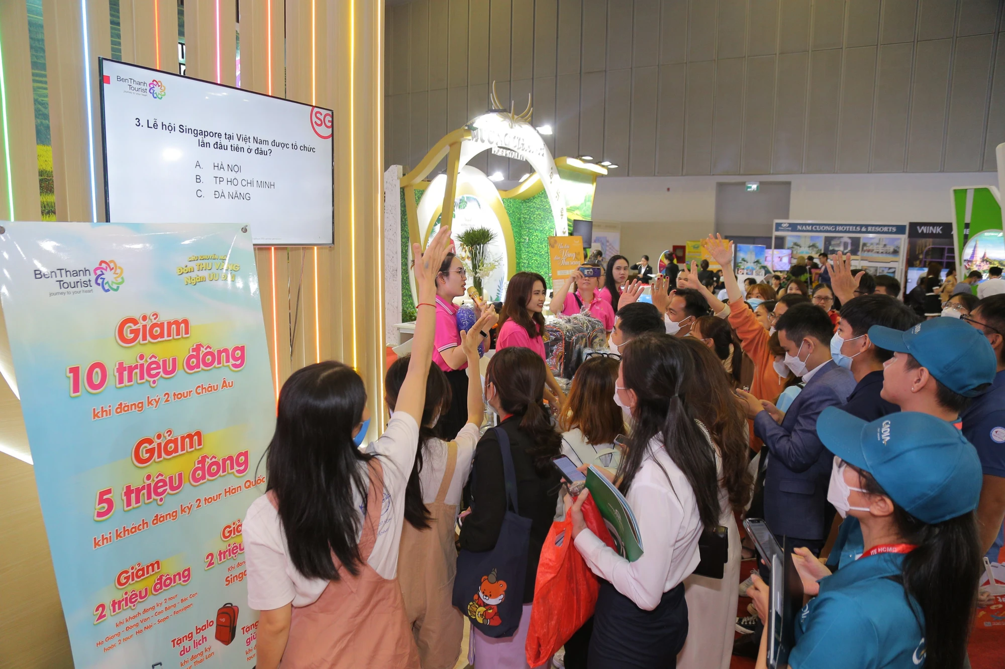 Hội chợ ITE HCMC lần thứ 17 mở rộng về quy mô và đa dạng các hoạt động. Hội chợ ITE HCMC lần thứ 17 mở rộng về quy mô và đa dạng các hoạt động.