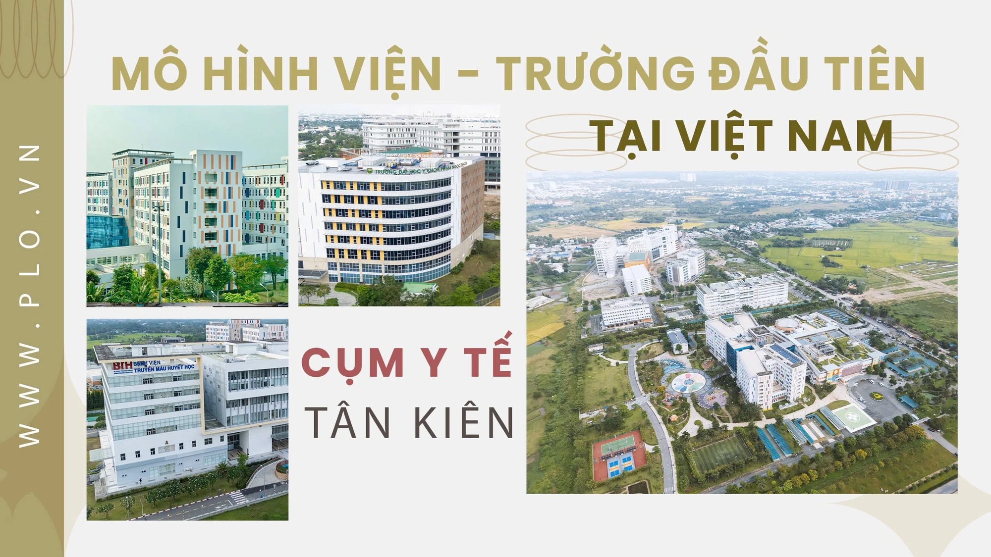Cụm y tế Tân Kiên được kỳ vọng sẽ góp phần giảm tải cho các bệnh viện ở trung tâm TP.