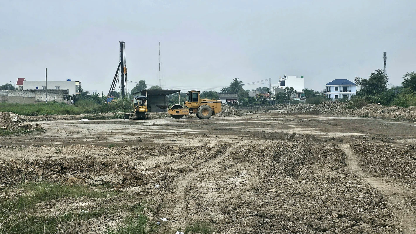 Khu vực dự kiến tuyến đường vành đai 4 sẽ đi qua trên địa bàn tỉnh Long An. Ảnh: HUỲNH DU