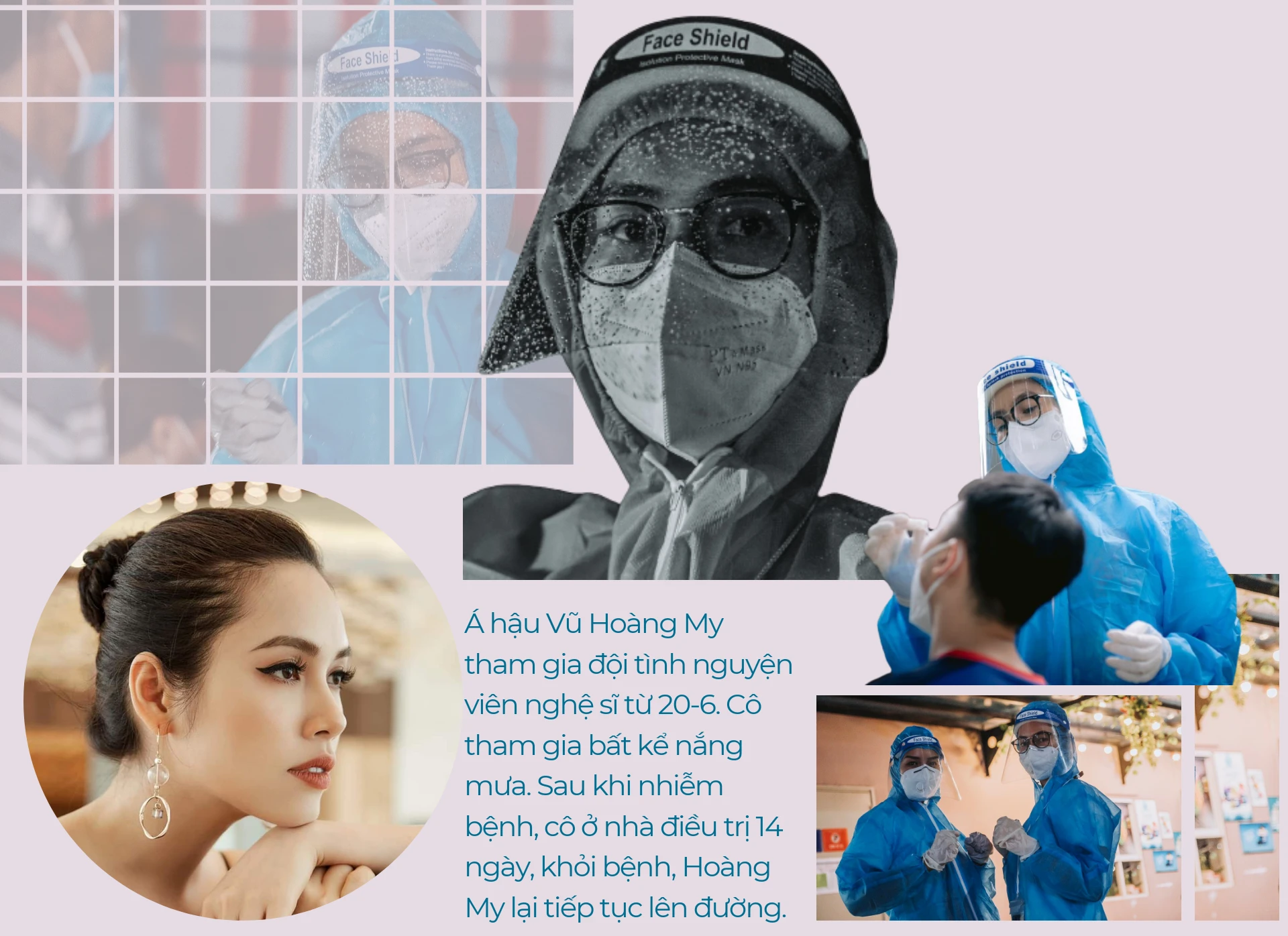 Longform: Nghệ sĩ TPHCM hơn 100 ngày trên tuyến đầu chống dịch ảnh 3