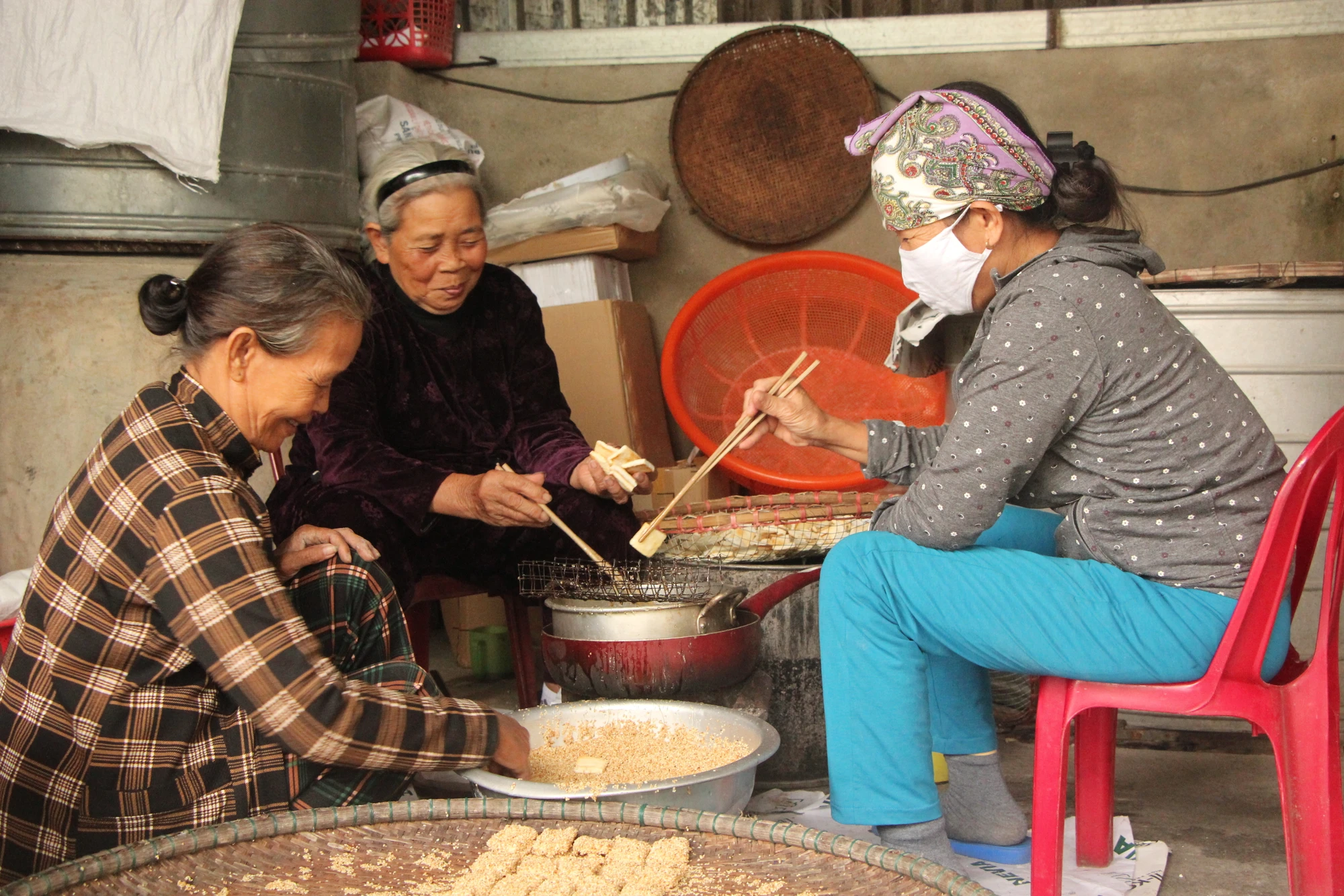 bánh khô mè đặc sản đà nẵng