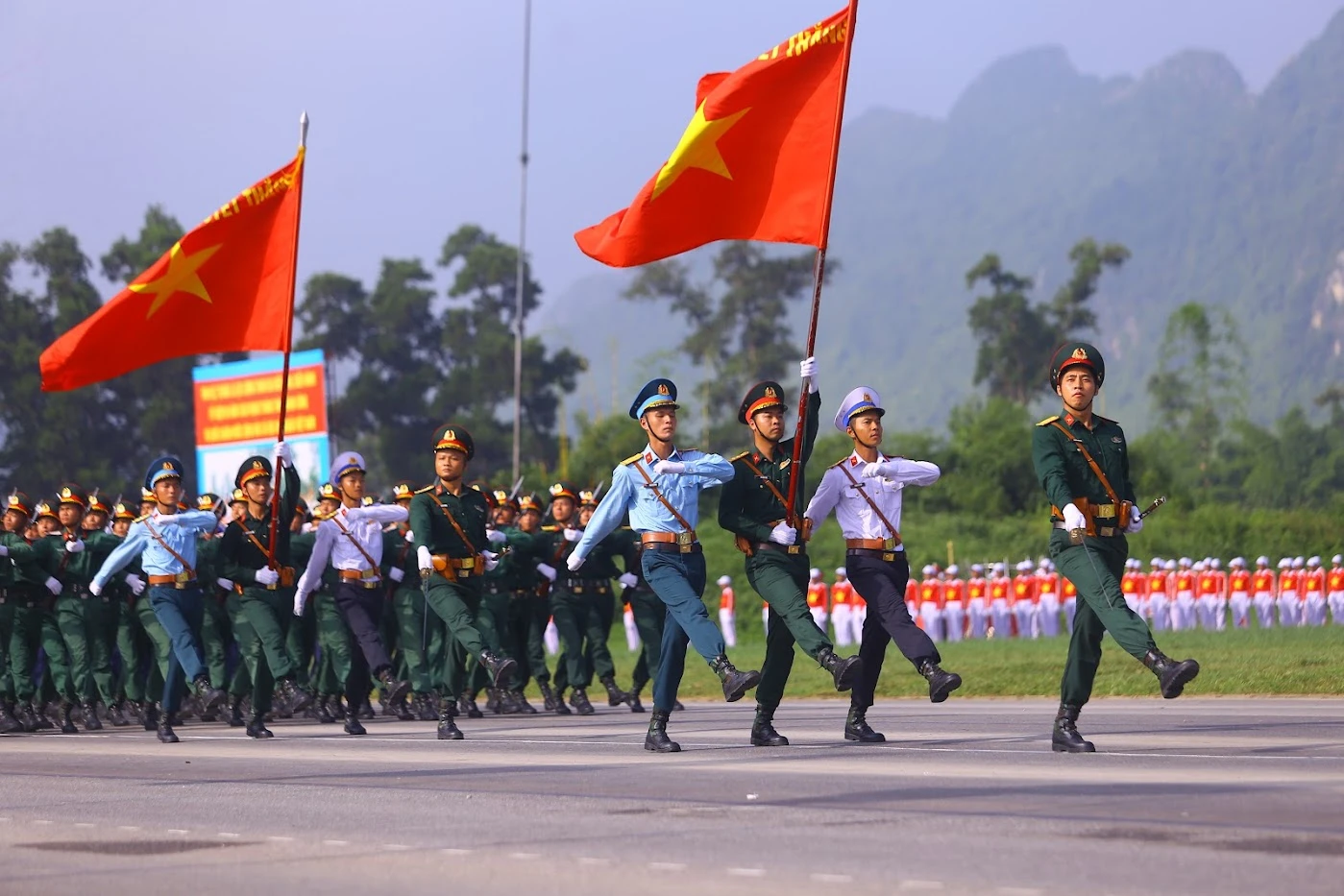  Quân đội, Công an tổng hợp luyện chuẩn bị kỷ niệm 80 năm Quốc khánh