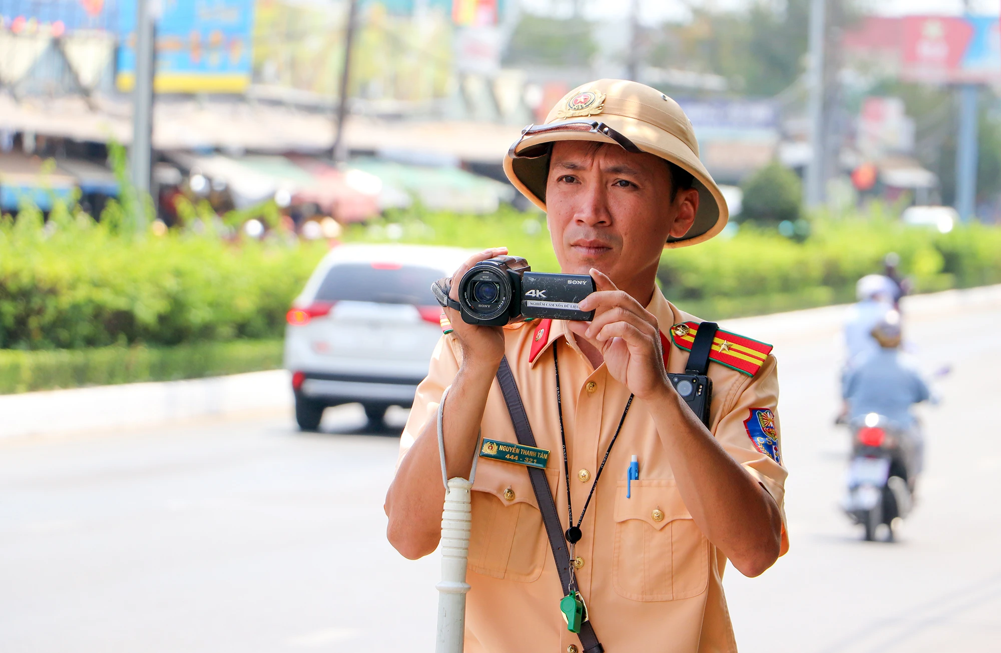 CSGT Cần Thơ trực xuyên Tết đảm bảo trật tự, an toàn giao thông