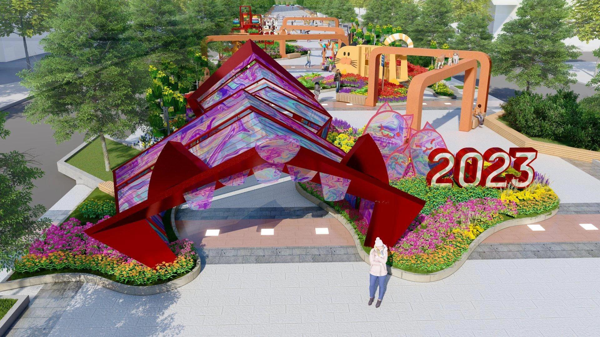 Đường hoa Nguyễn Huệ 2023 có chủ đề “TP.HCM – Xuân an vui, xuân thịnh vượng”. Tết Quý Mão 2023 cũng là năm ghi dấu mốc 20 năm Đường hoa Nguyễn Huệ trở thành công trình văn hóa độc đáo, biểu tượng mới của TP.HCM vào mỗi dịp Tết. Đường hoa Nguyễn Huệ 2023 có chủ đề “TP.HCM – Xuân an vui, xuân thịnh vượng”. Tết Quý Mão 2023 cũng là năm ghi dấu mốc 20 năm Đường hoa Nguyễn Huệ trở thành công trình văn hóa độc đáo, biểu tượng mới của TP.HCM vào mỗi dịp Tết.