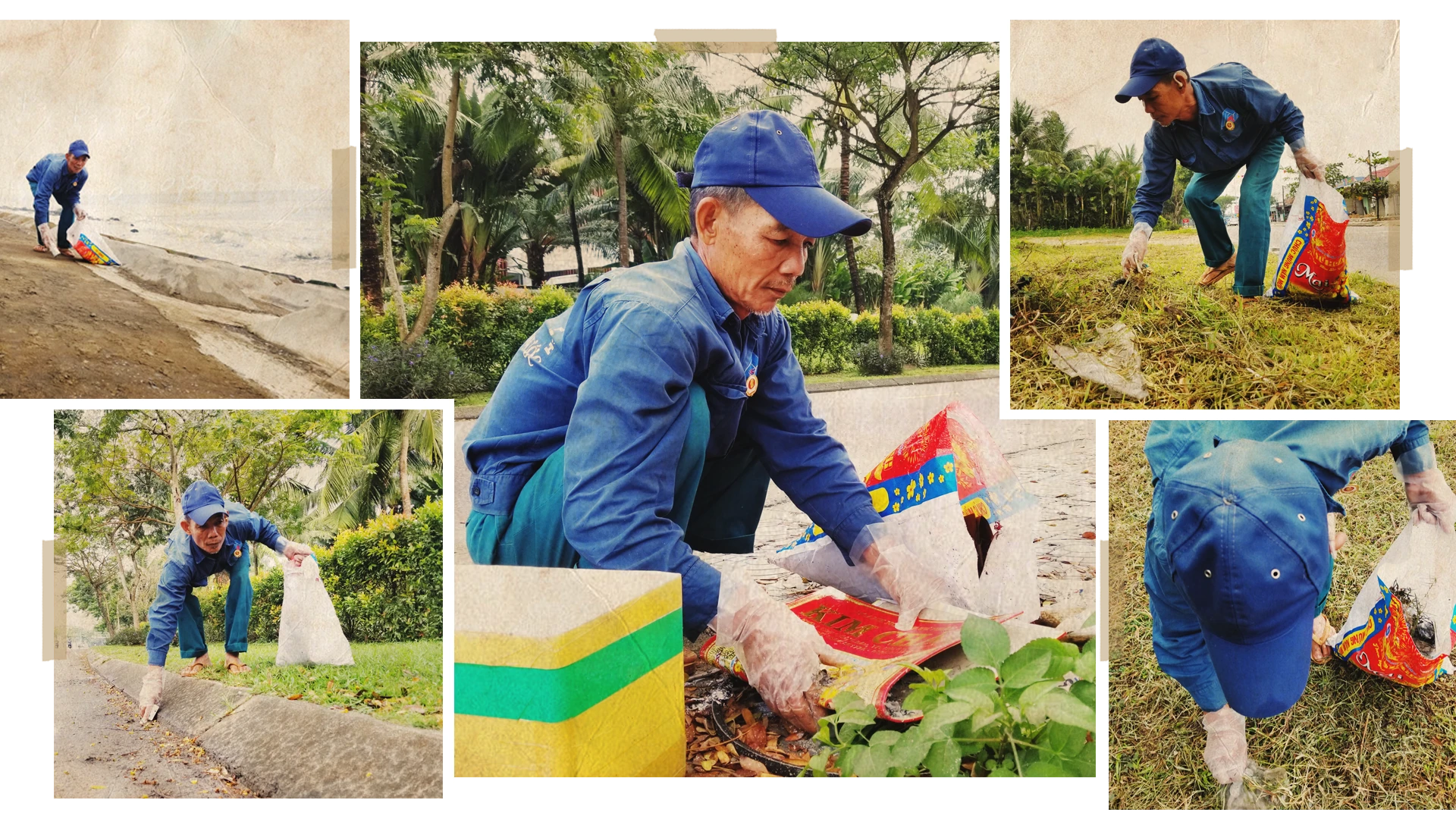 Ông già nghèo nhặt rác ở Hội An ảnh 5