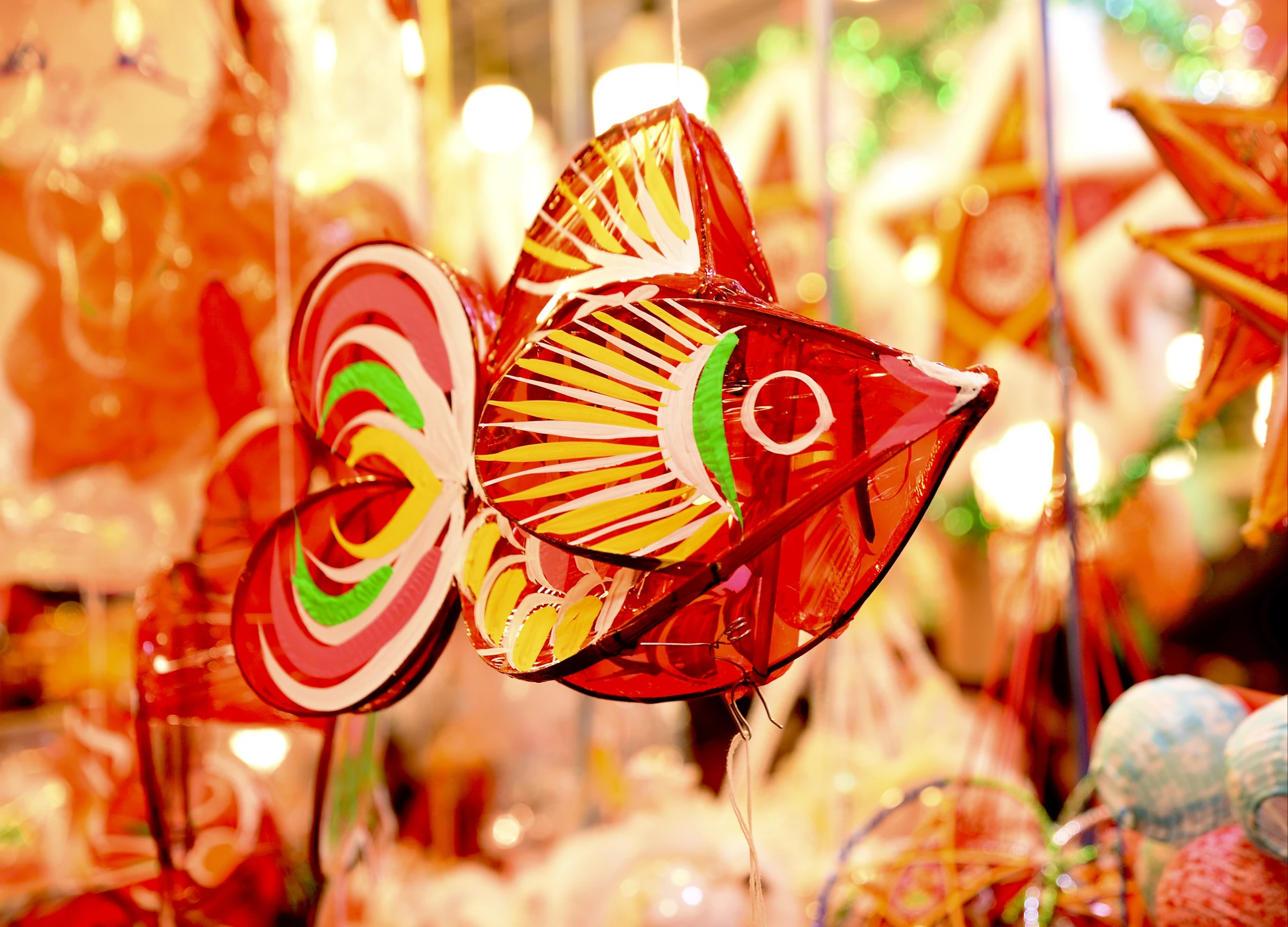 Phố lồng đèn, phường Chợ Lớn, Tết trung thu