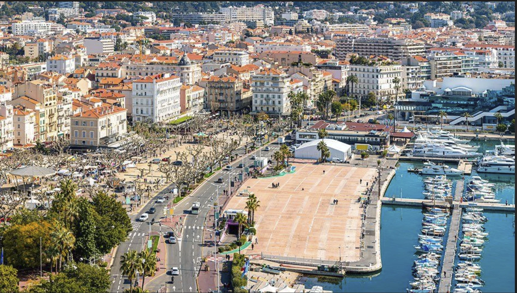Cannes là địa điểm được biết đến nhiều nhất với các liên hoan phim. Ảnh: Wonderslist. Cannes là địa điểm được biết đến nhiều nhất với các liên hoan phim. Ảnh: Wonderslist.