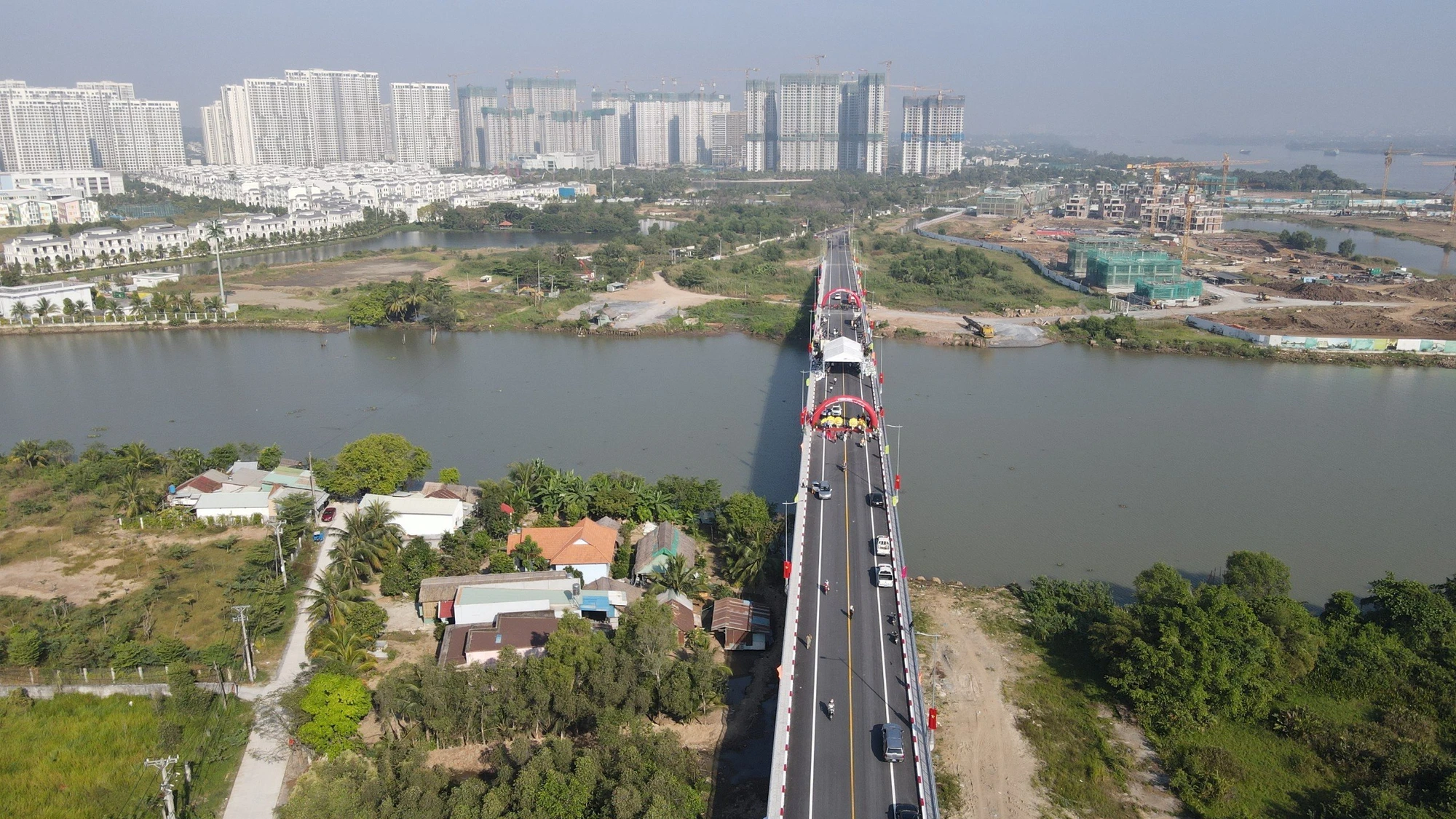 khánh thành cầu Long Đại