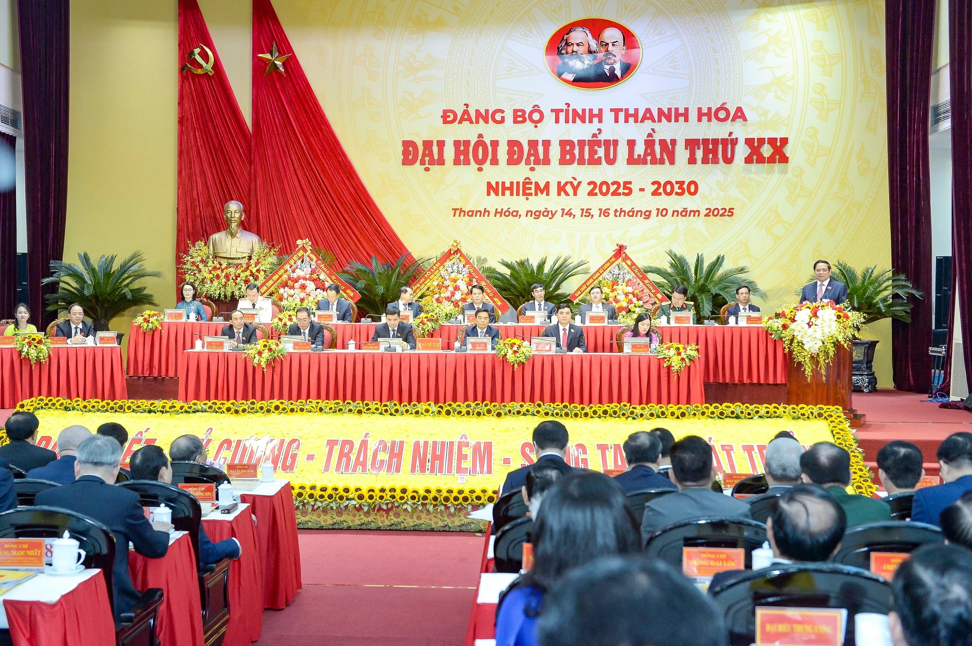 Đại hội Đảng bộ tỉnh Thanh Hóa lần thứ XX - 4.jpg