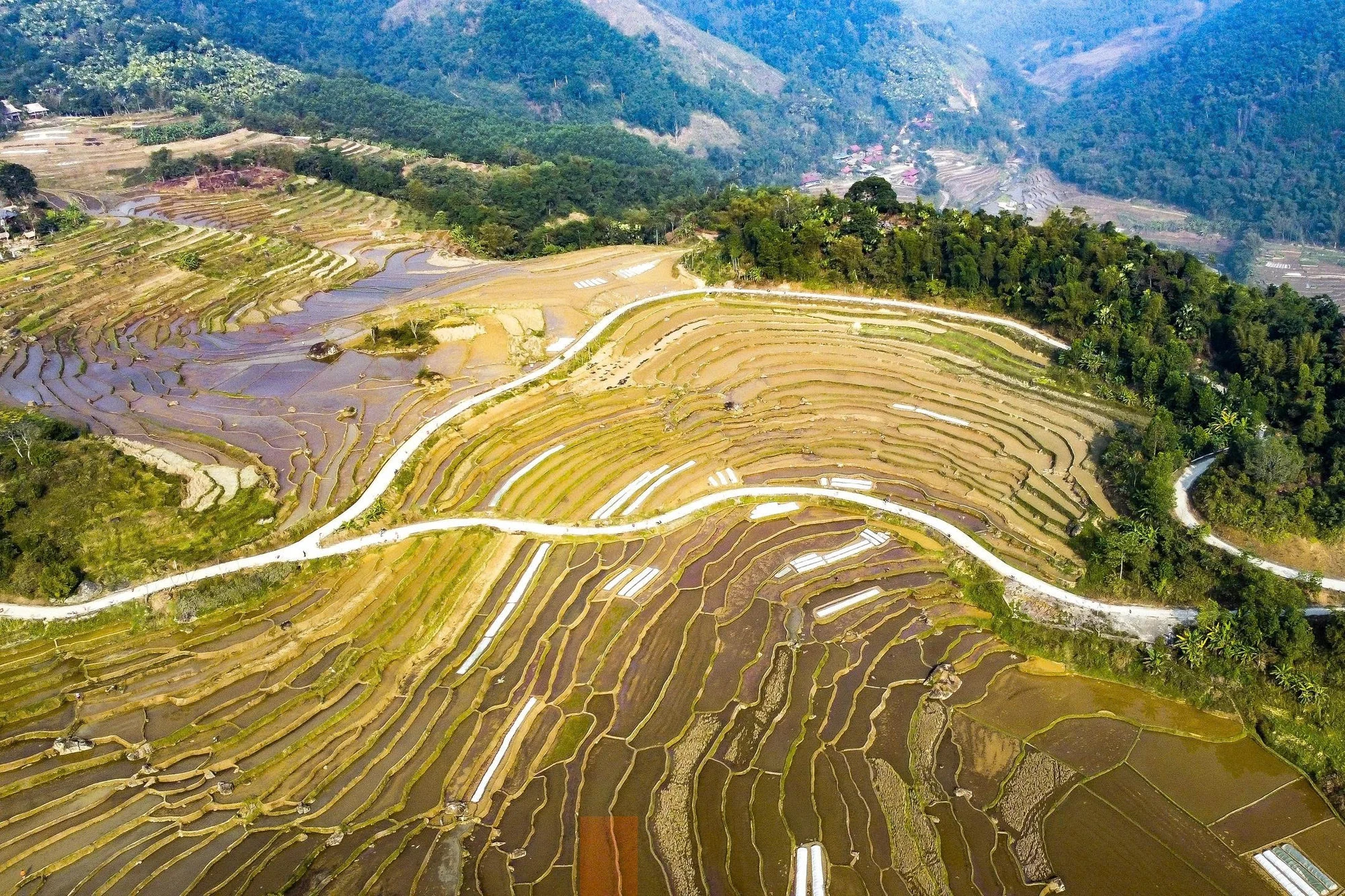 Toàn cảnh “viên ngọc xanh” xứ Thanh bình yên hoang sơ mùa nước đổ -9.jpg