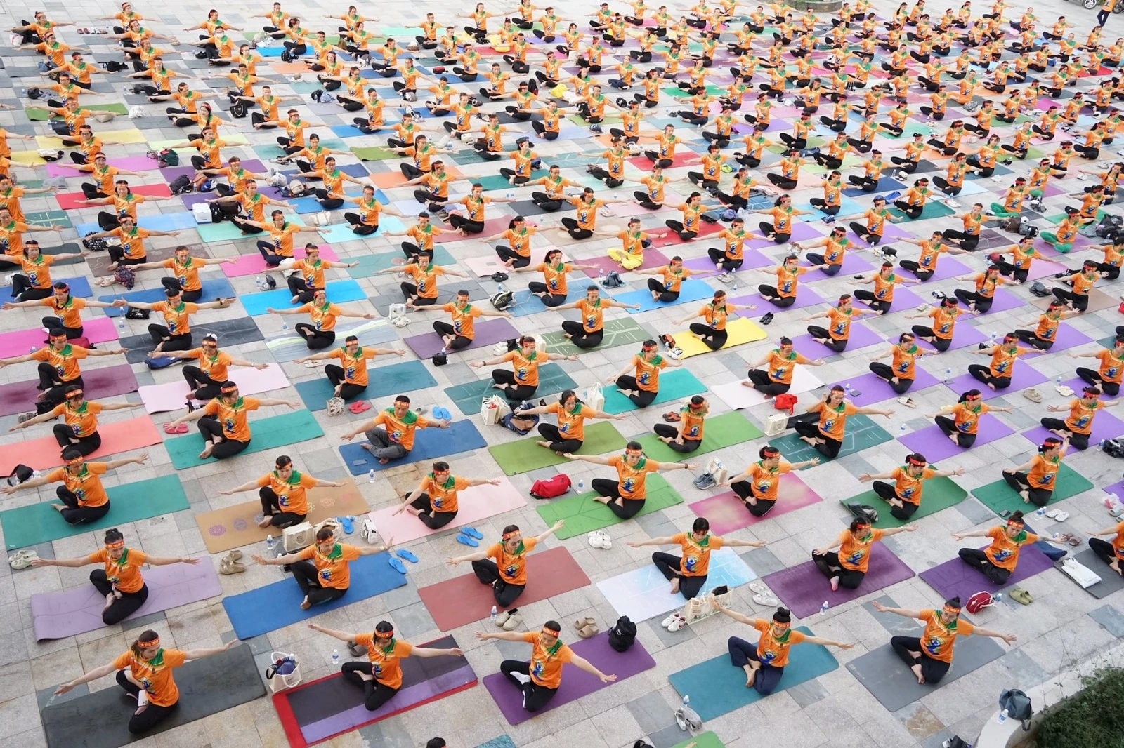 Kỷ niệm Ngày Quốc tế Yoga 2025 tổ chức tại tỉnh Bình Thuận. Ảnh: INDIA IN VIETNAM