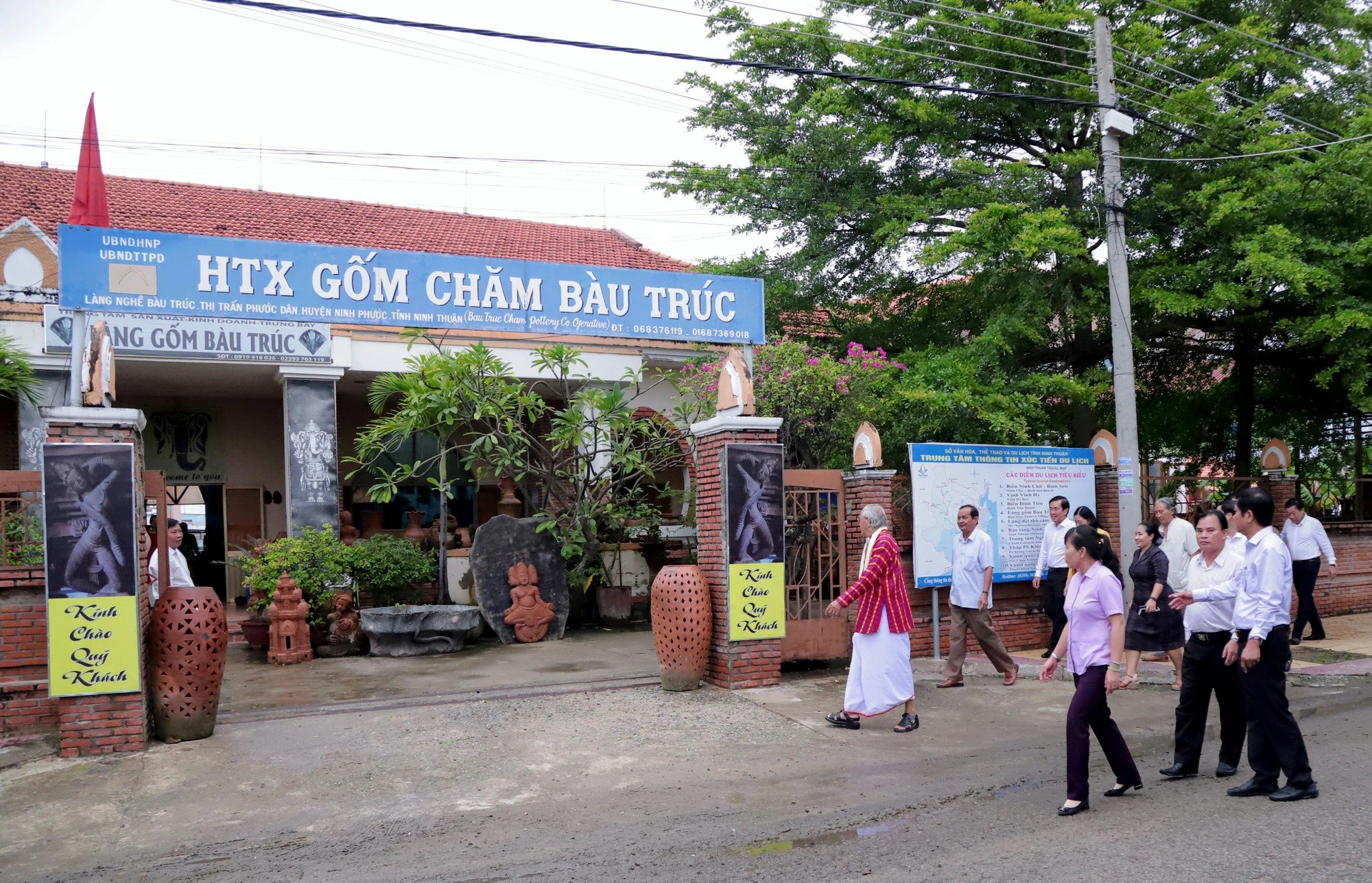 Phòng trưng bày gốm Bàu Trúc được đầu tư, đi vào hoạt động từ nhiều năm trước.