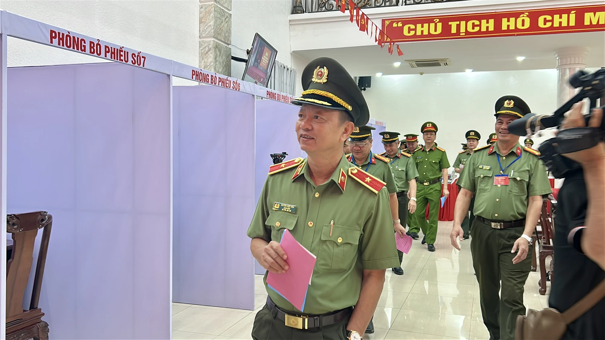 công an tp cần thơ,bầu cử,bỏ phiếu sớm, phường cái khế
