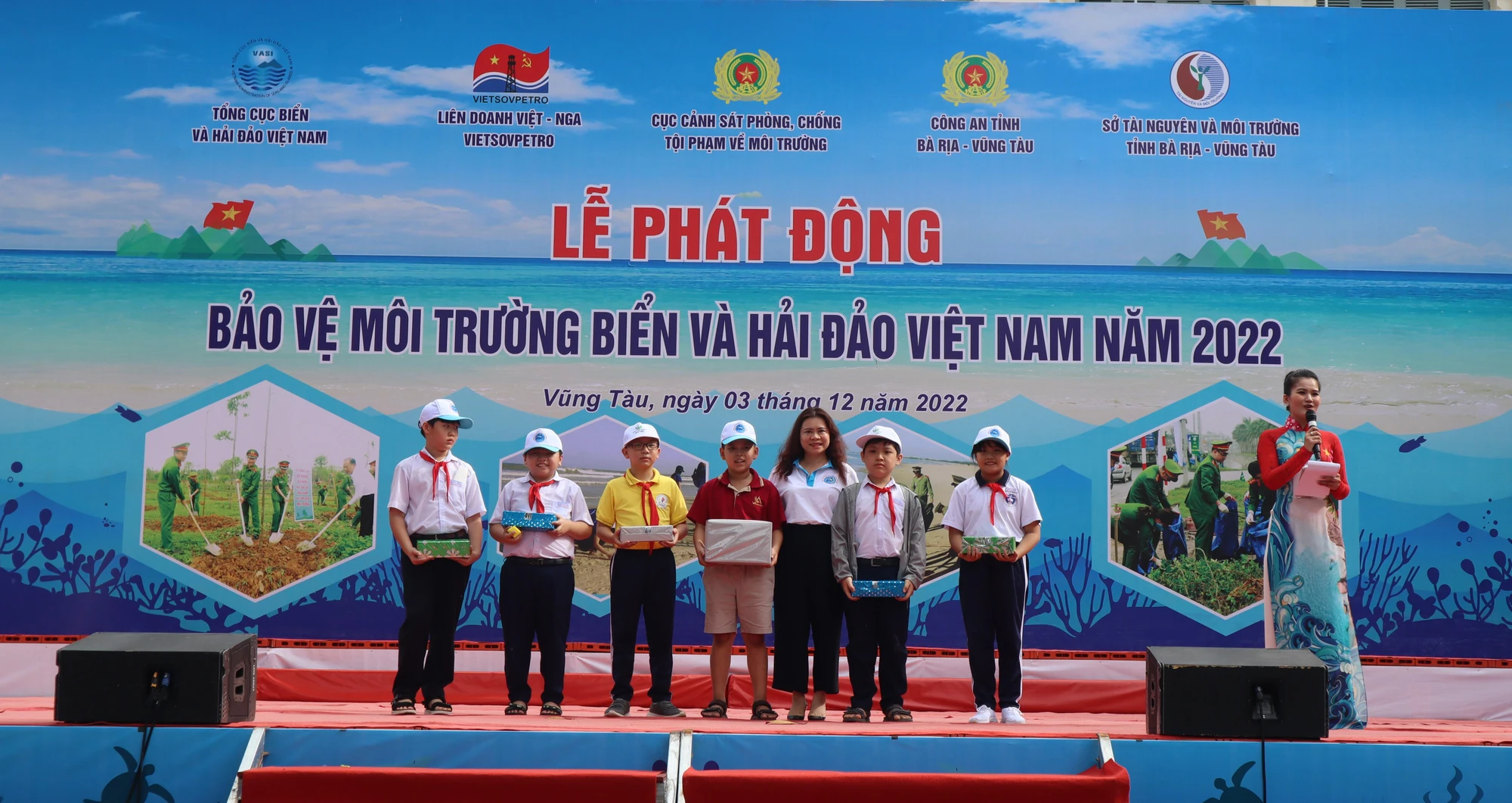 Tổ chức lễ phát động Bảo vệ môi trường Biển và Hải đảo năm 2022 tại Vũng Tàu