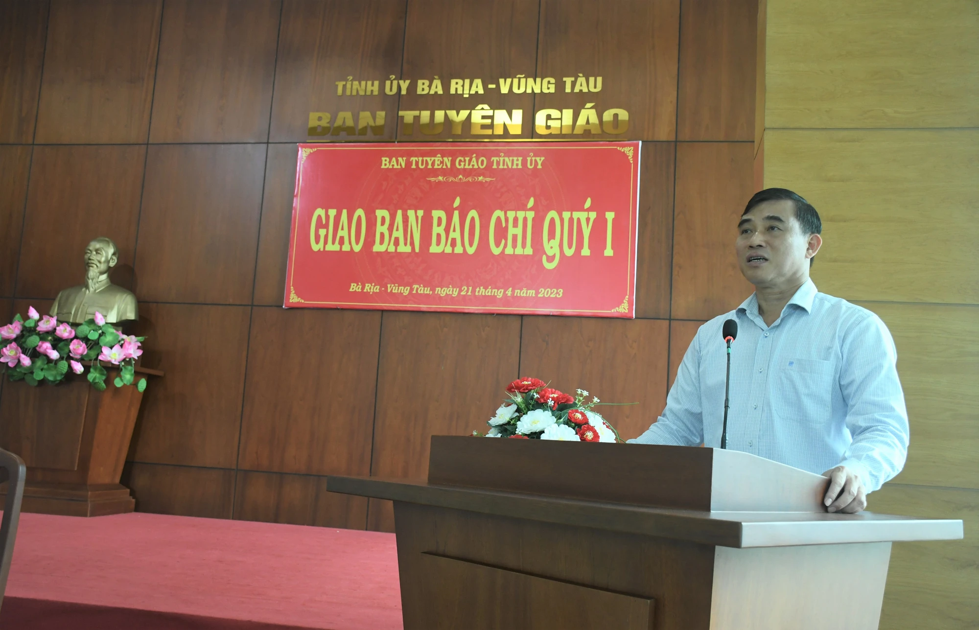 Ông Trần Thượng Chí giám đốc Sở GTVT Bà Rịa-Vũng Tàu Ông Trần Thượng Chí