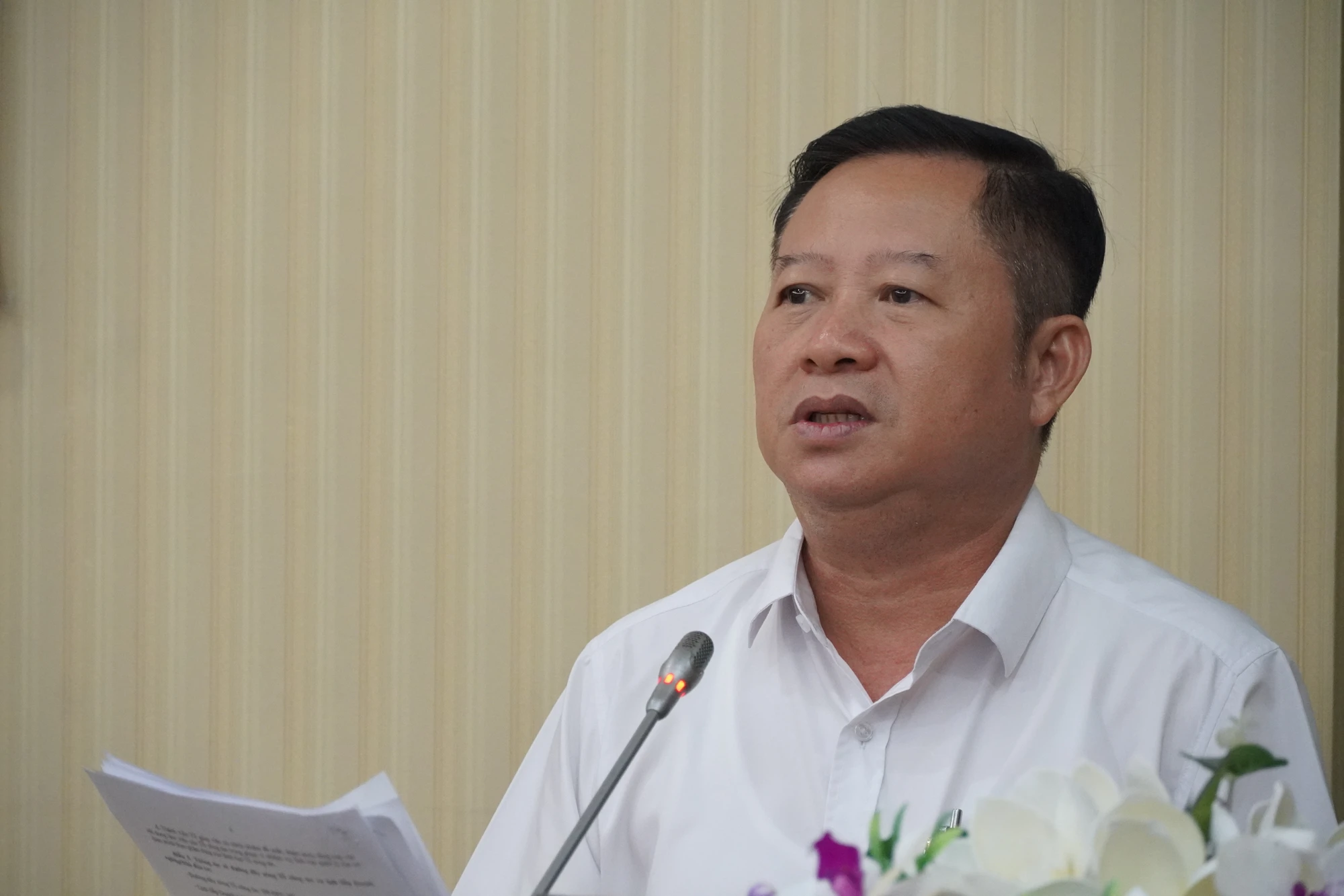 Ông Lê Ngọc Linh thông tin về thành lập Tổ Công tác đặc biệt tỉnh Bà Rịa-Vũng Tàu Ông Lê Ngọc Linh