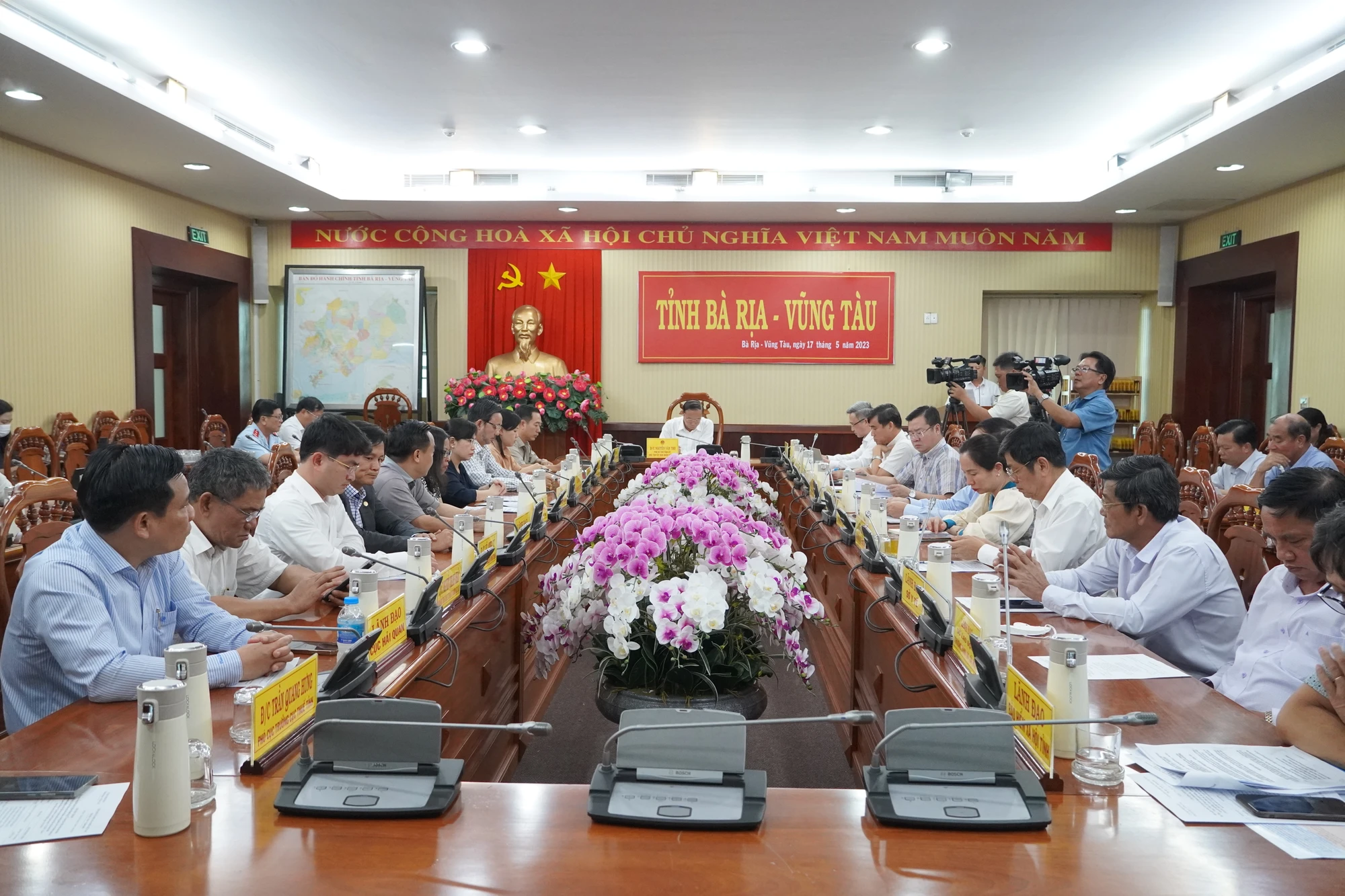 Tổ Công tác đặc biệt tỉnh Bà Rịa-Vũng Tàu ra mắt Bà Rịa-Vũng Tàu