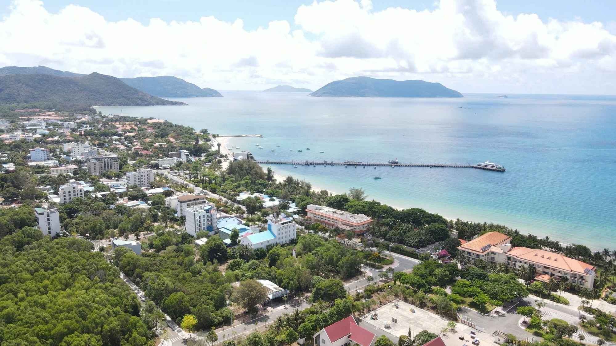 Một góc đặc khu Côn Đảo, TP.HCM ngày nay. Ảnh: KN
