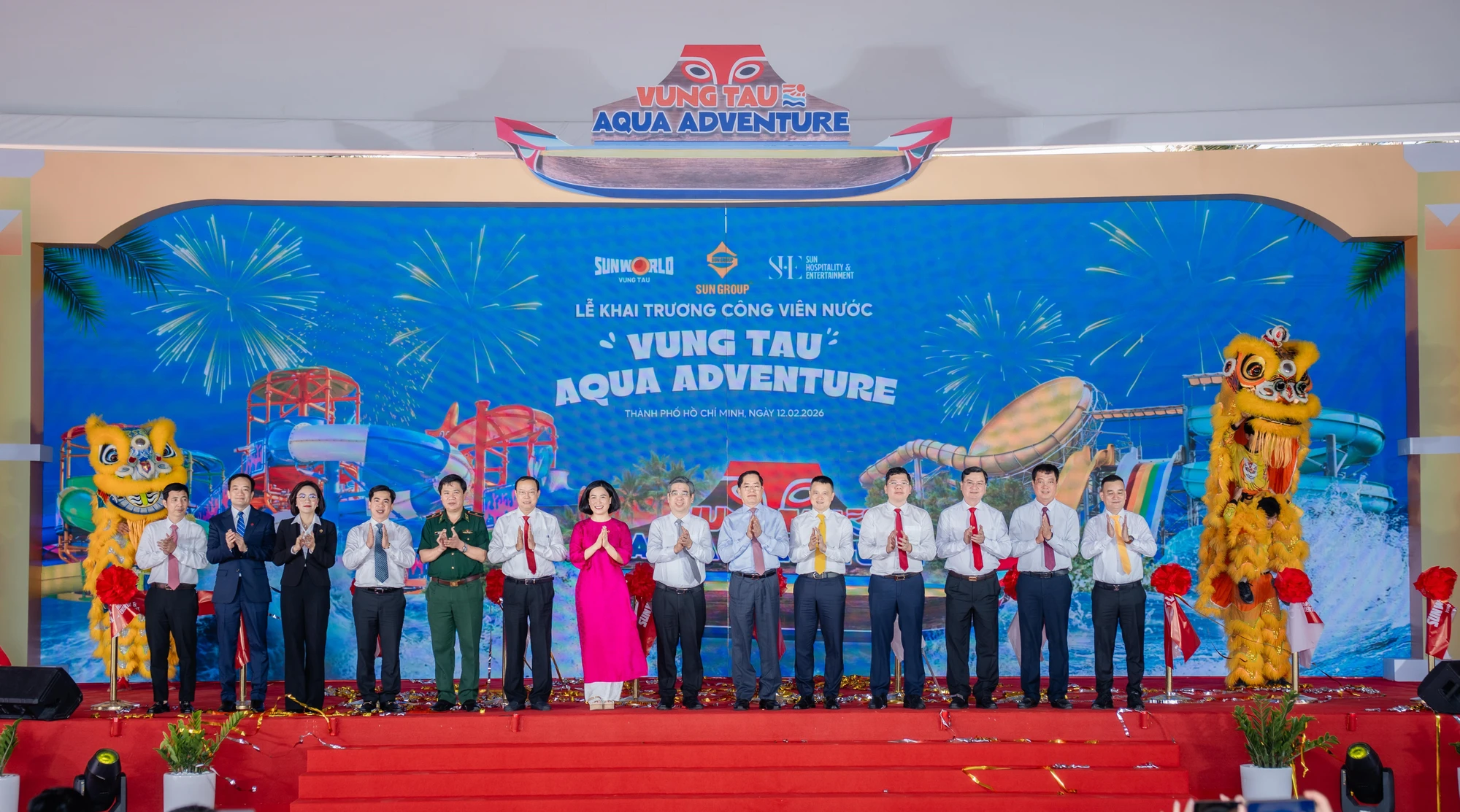 Sun Group khai trương công viên nước đạt 2 kỷ lục thế giới tại Vũng Tàu 