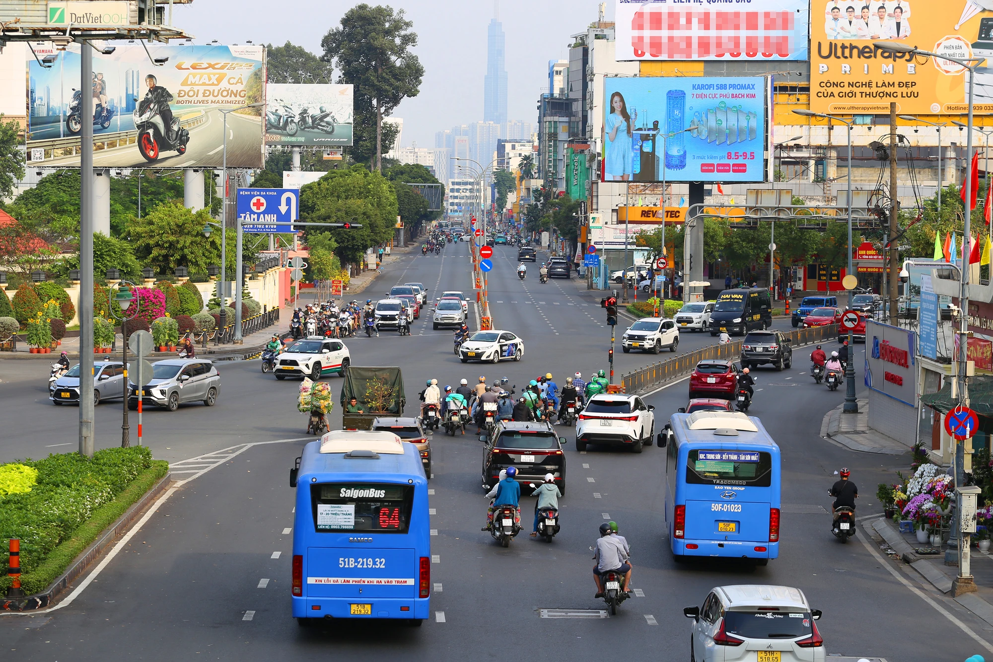 Giao thông TP.HCM thông thoáng những ngày cuối năm Giáp Thìn (2).JPG
