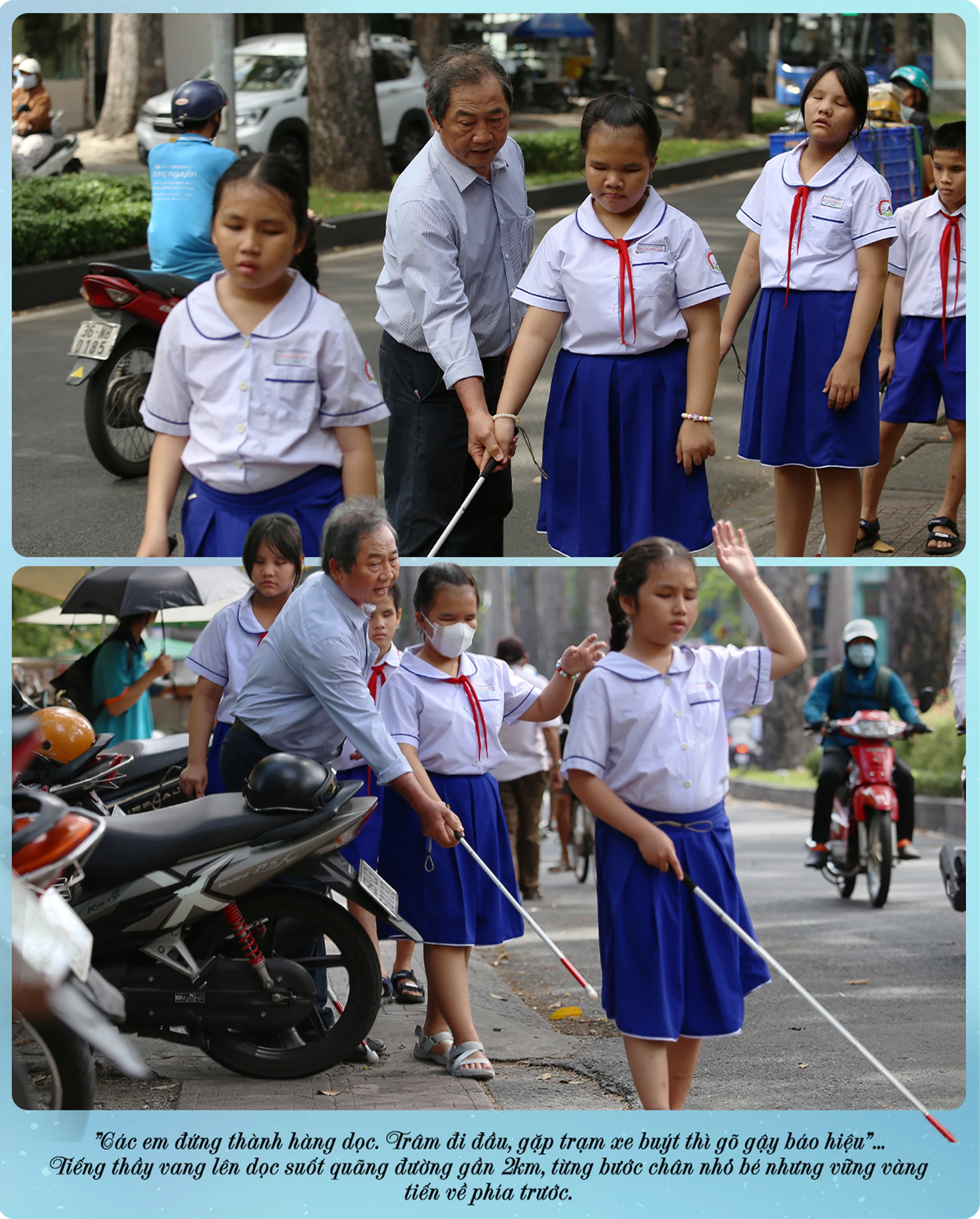 học sinh khiếm thị