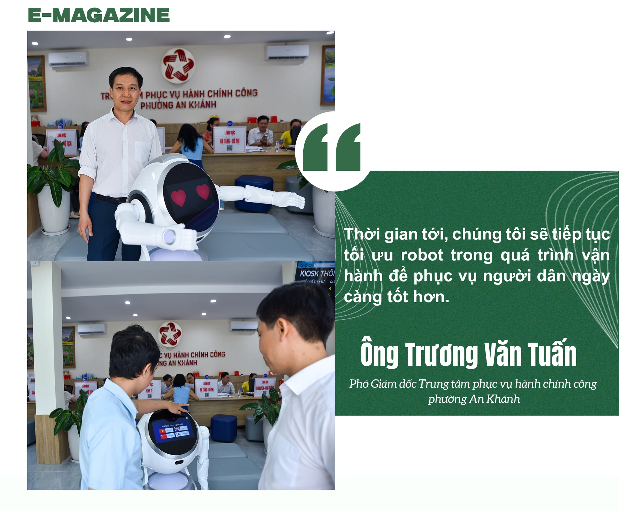 Thời gian tới, chúng tôi sẽ tiếp tục tối ưu robot trong quá trình vận hành để phục vụ người dân ngày càng tốt hơn.png