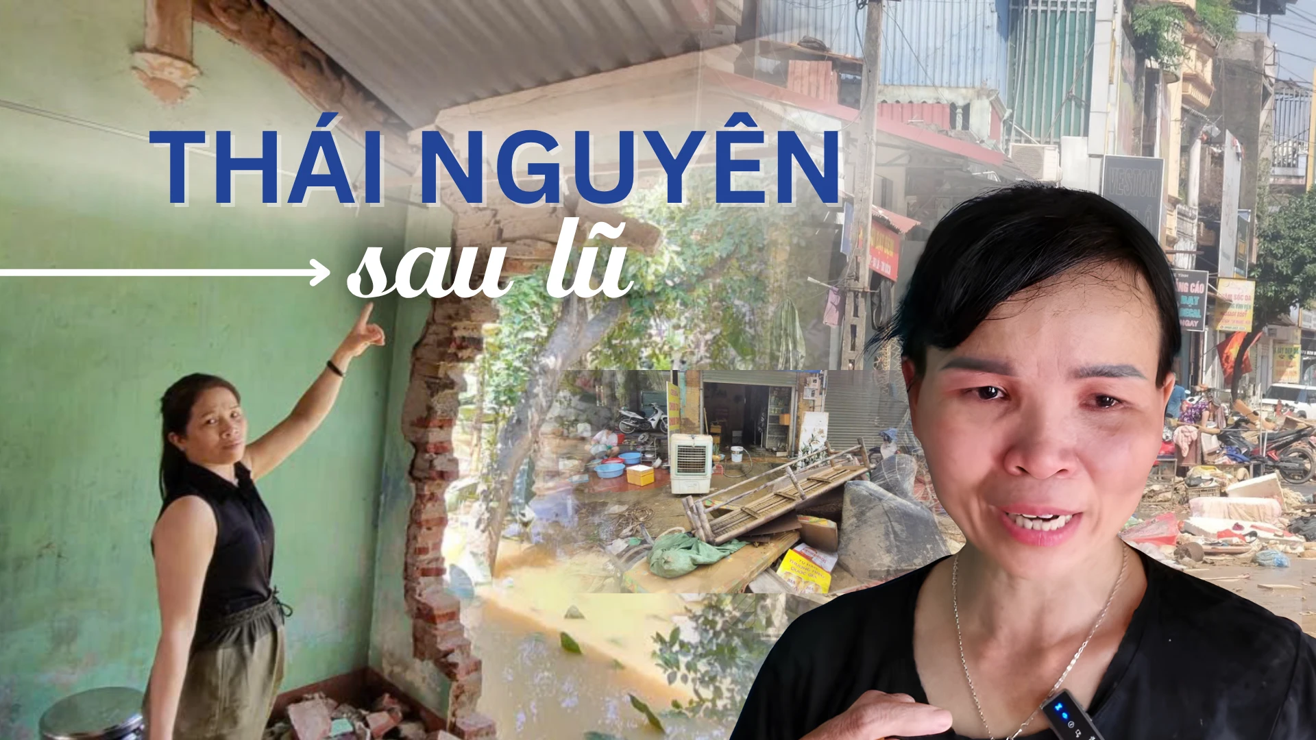 Nước lũ đi, nước mắt lại đầy