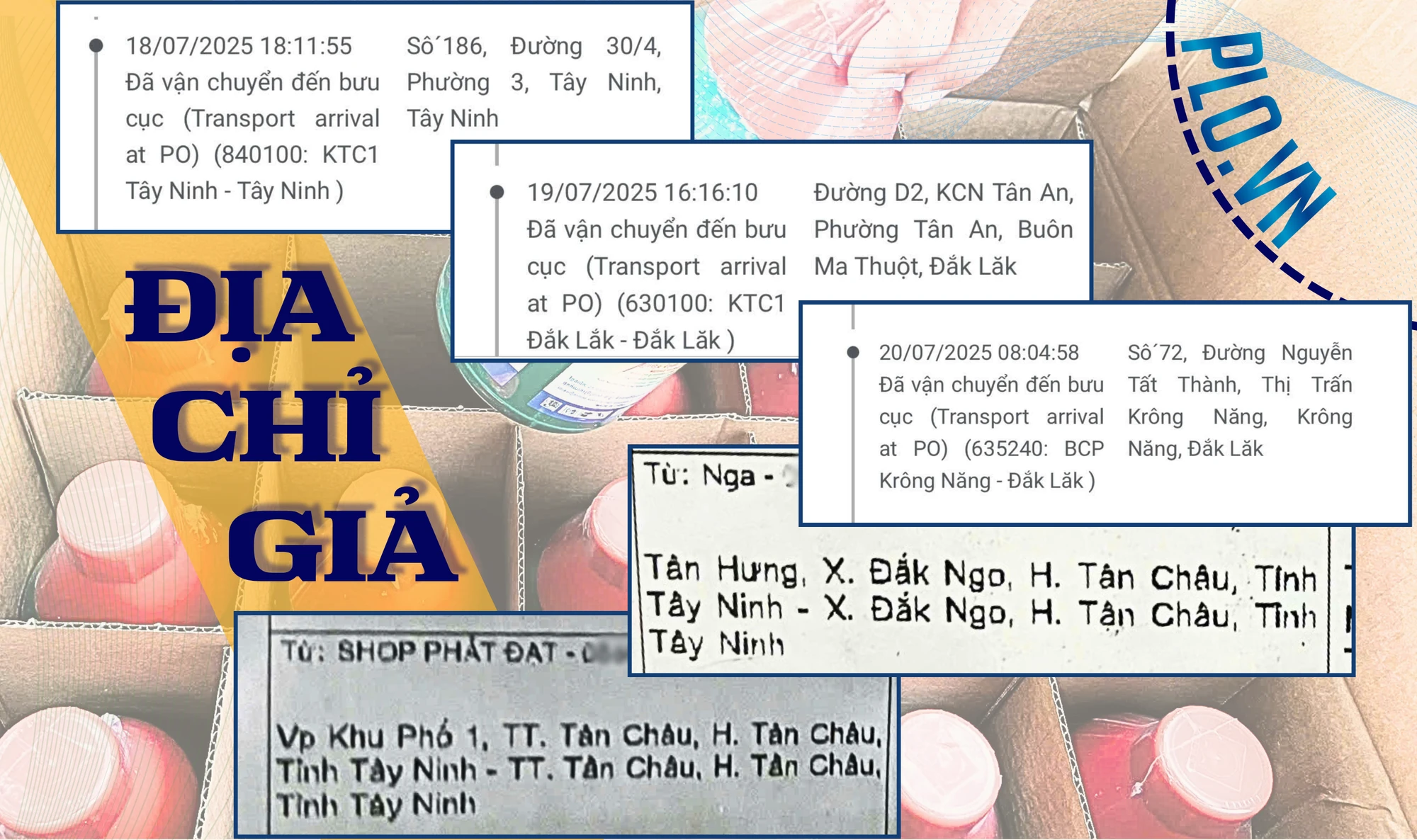 5. Việc sử dụng địa chỉ giả xã Đắk Ngo là một thủ đoạn nhằm qua mặt cơ quan chức năng, khiến việc truy tìm kho hàng gặp nhiều khó khăn.png