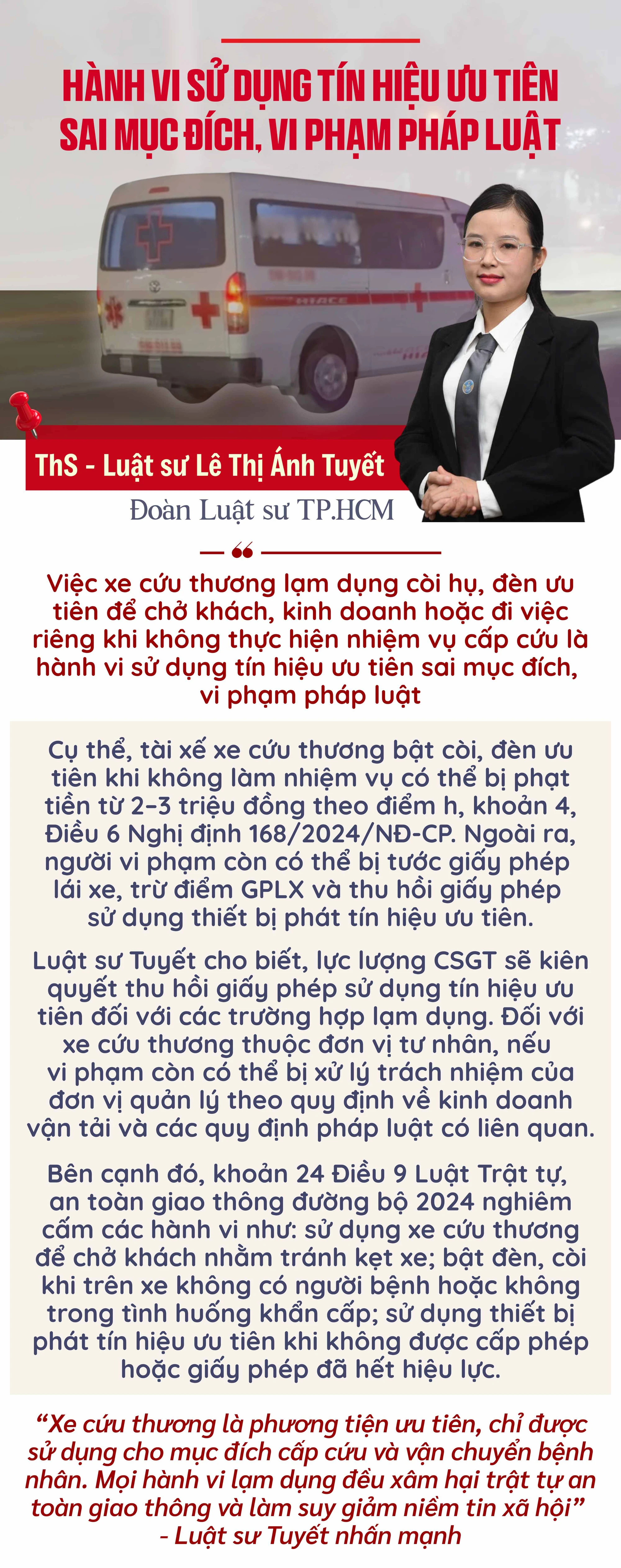 BOX 1 Hình xe cứu thương bật đèn còi lao trên đường + chân dung Tuyết (1).jpg
