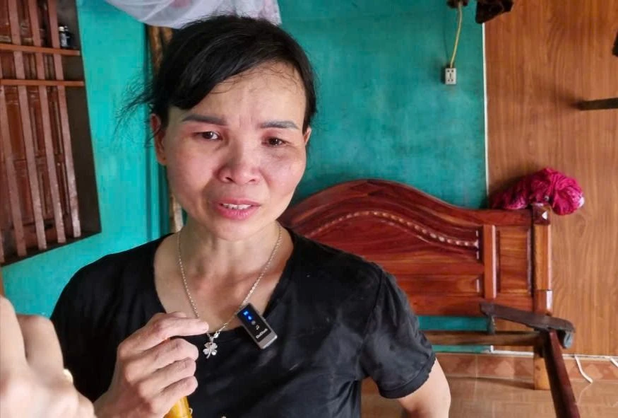 Nước lũ rút