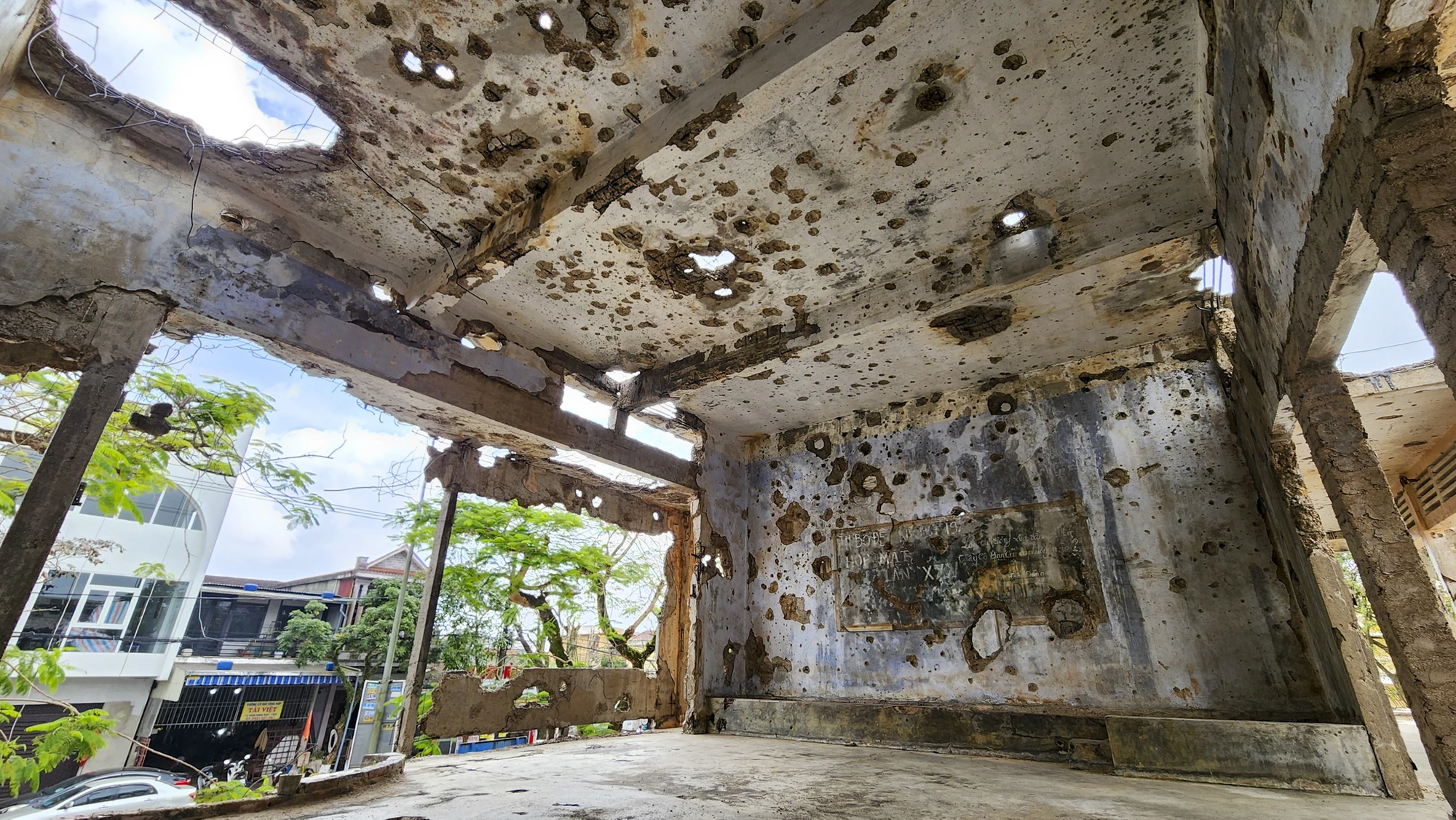 Diện mạo mới tại ngôi trường duy nhất trụ vững sau 81 ngày đêm ở Thành cổ Quảng Trị