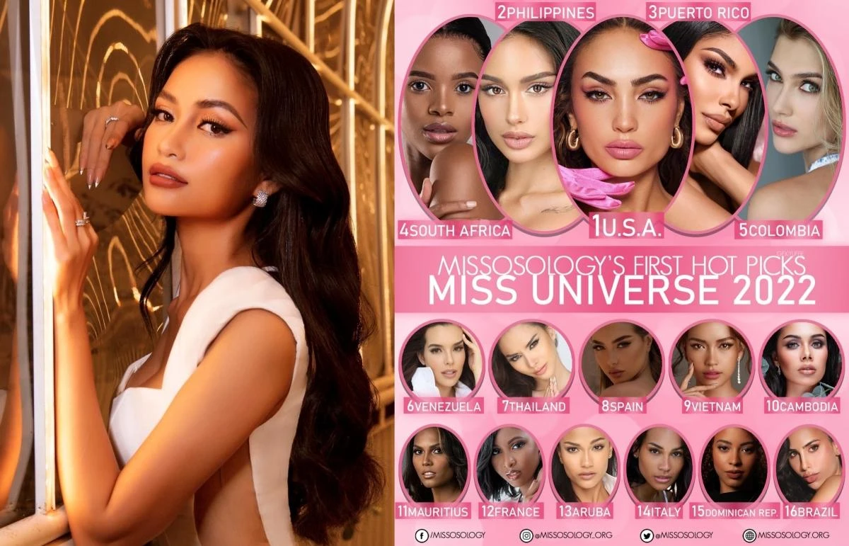 Hoa hậu Ngọc Châu được dự đoán vào top 10 Miss Universe 2022. Ảnh: Missosology Hoa hậu Ngọc Châu được dự đoán vào top 10 Miss Universe 2022. Ảnh: Missosology
