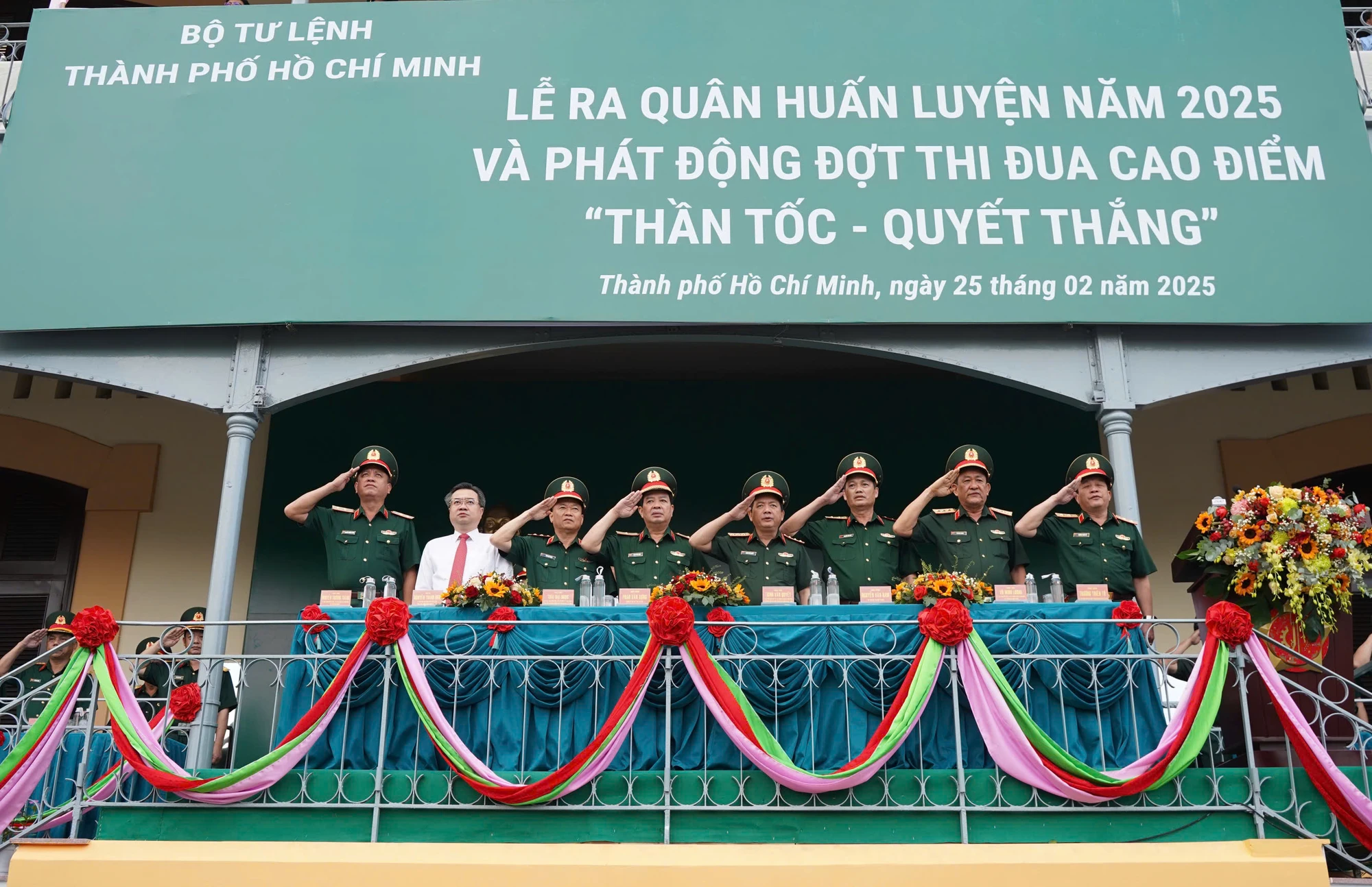 Thượng tướng Trịnh Văn Quyết: Lực lượng vũ trang TP.HCM vững mạnh toàn diện