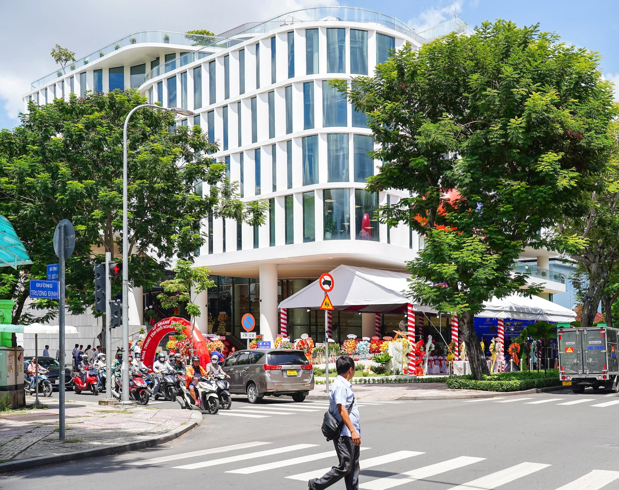 Trung tâm Khởi nghiệp sáng tạo TP.HCM (SIHUB) được đặt tại số 123 Trương Định, phường Xuân Hòa, TP.HCM. Ảnh: MINH HOÀNG