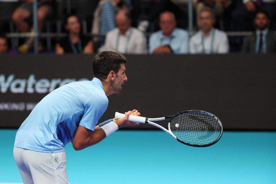 Không được tham dự các Grand Slam, cựu số 1 thế giới, Djokovic buộc phải góp nhặt điểm xếp hạng tại các giải đấu ATP 250 và 500. Ảnh: GETTY Không được tham dự các Grand Slam, cựu số 1 thế giới, Djokovic buộc phải góp nhặt điểm xếp hạng tại các giải đấu ATP 250 và 500. Ảnh: GETTY