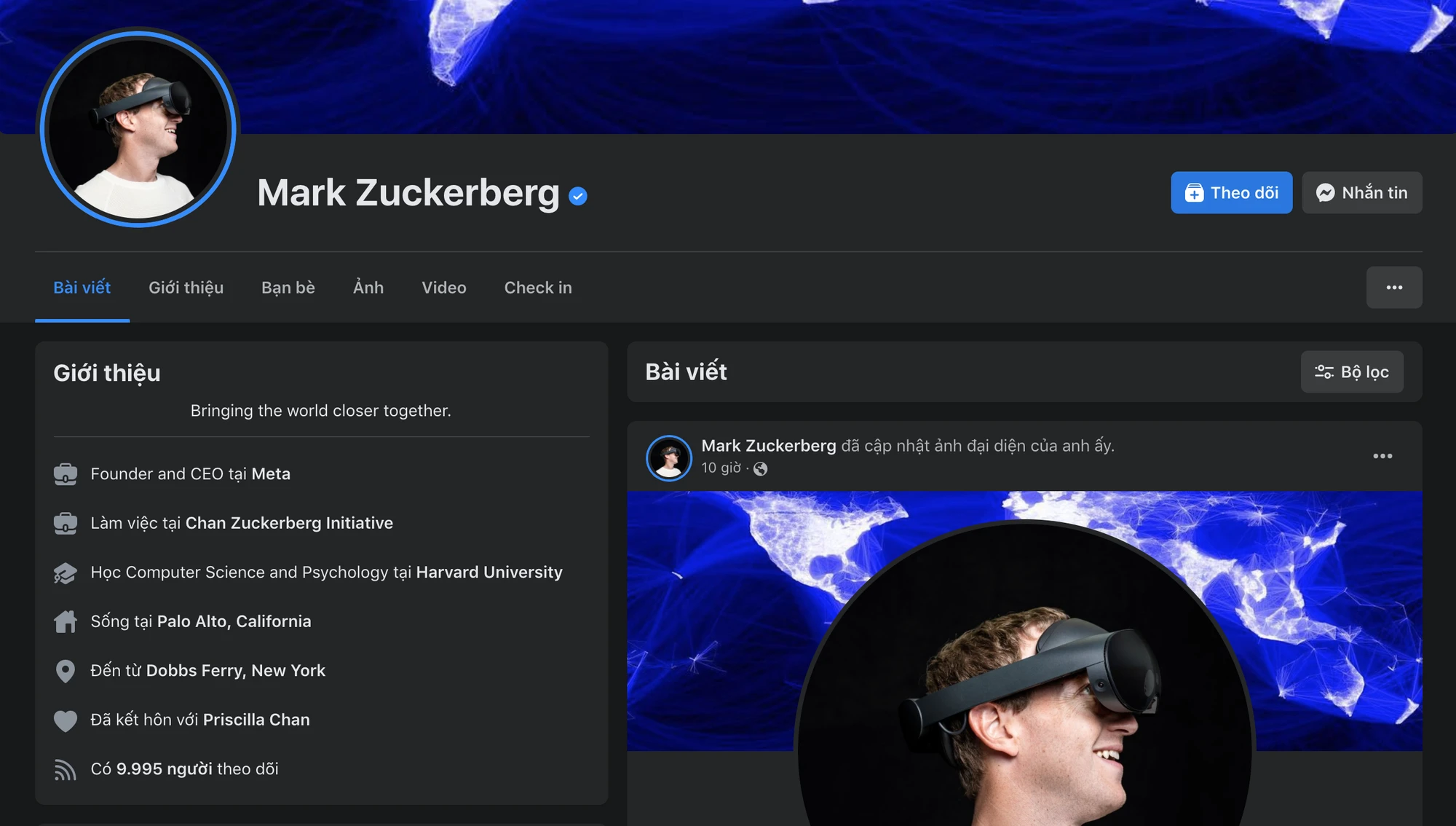 CEO Meta - Mark Zuckerberg cùng chung cảnh ngộ. CEO Meta - Mark Zuckerberg cùng chung cảnh ngộ.