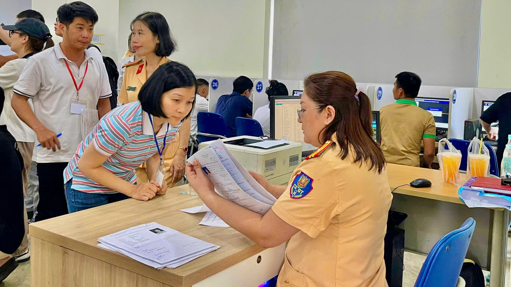 Công an TP.HCM bắt đầu tổ chức thi sát hạch lái xe 