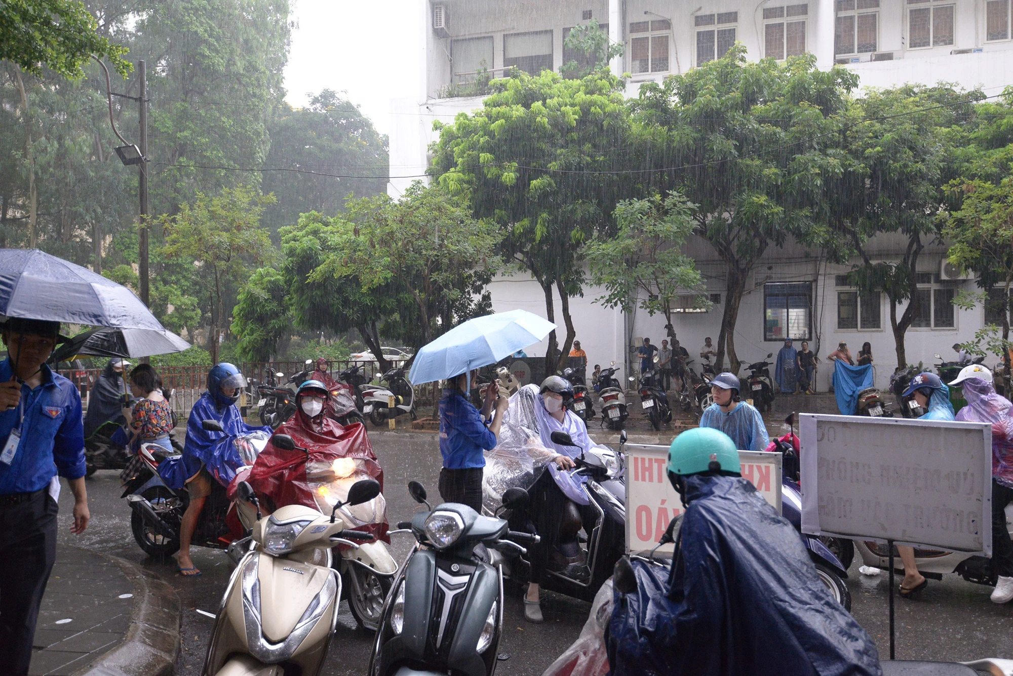 dự thi vào trường THPT
