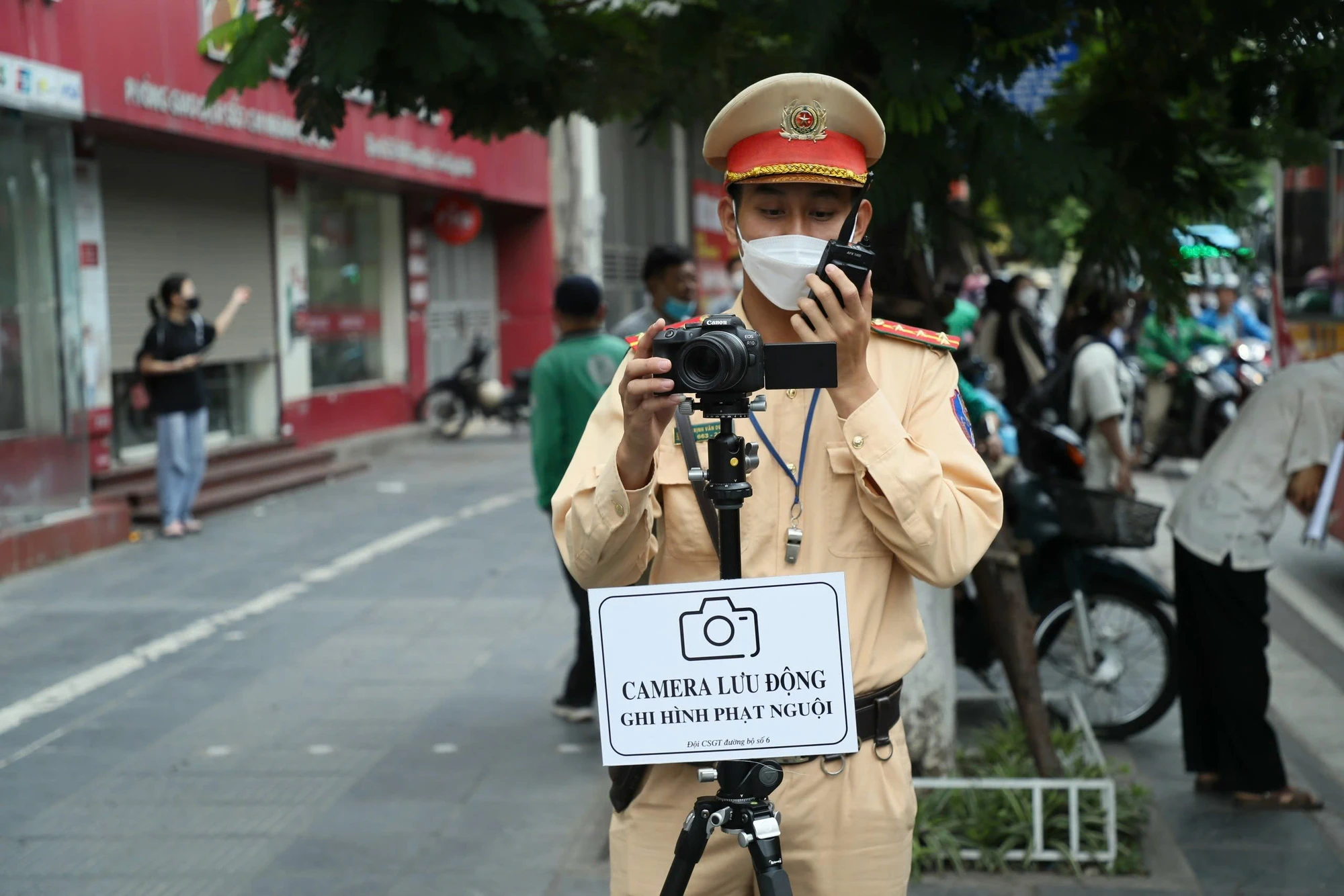 CSGT Hà Nội ghi hình phạt nguội tại 20 nút giao thông trọng điểm
