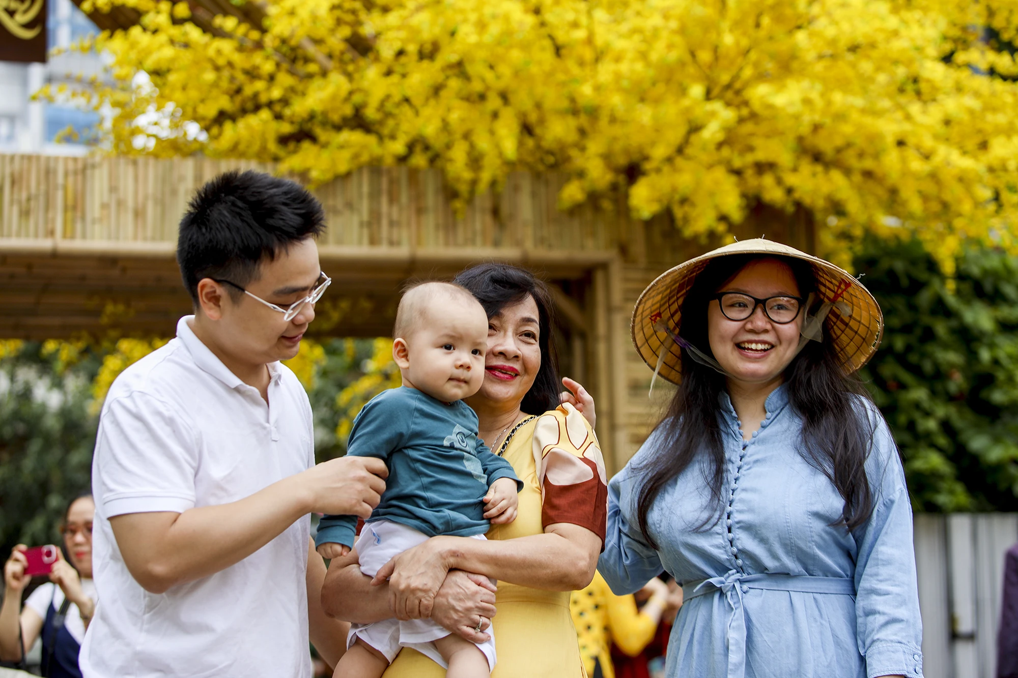 Đây là dịp để gia đình ghi lại nhiều khoảnh khắc đẹp. Đây là dịp để gia đình ghi lại nhiều khoảnh khắc đẹp.