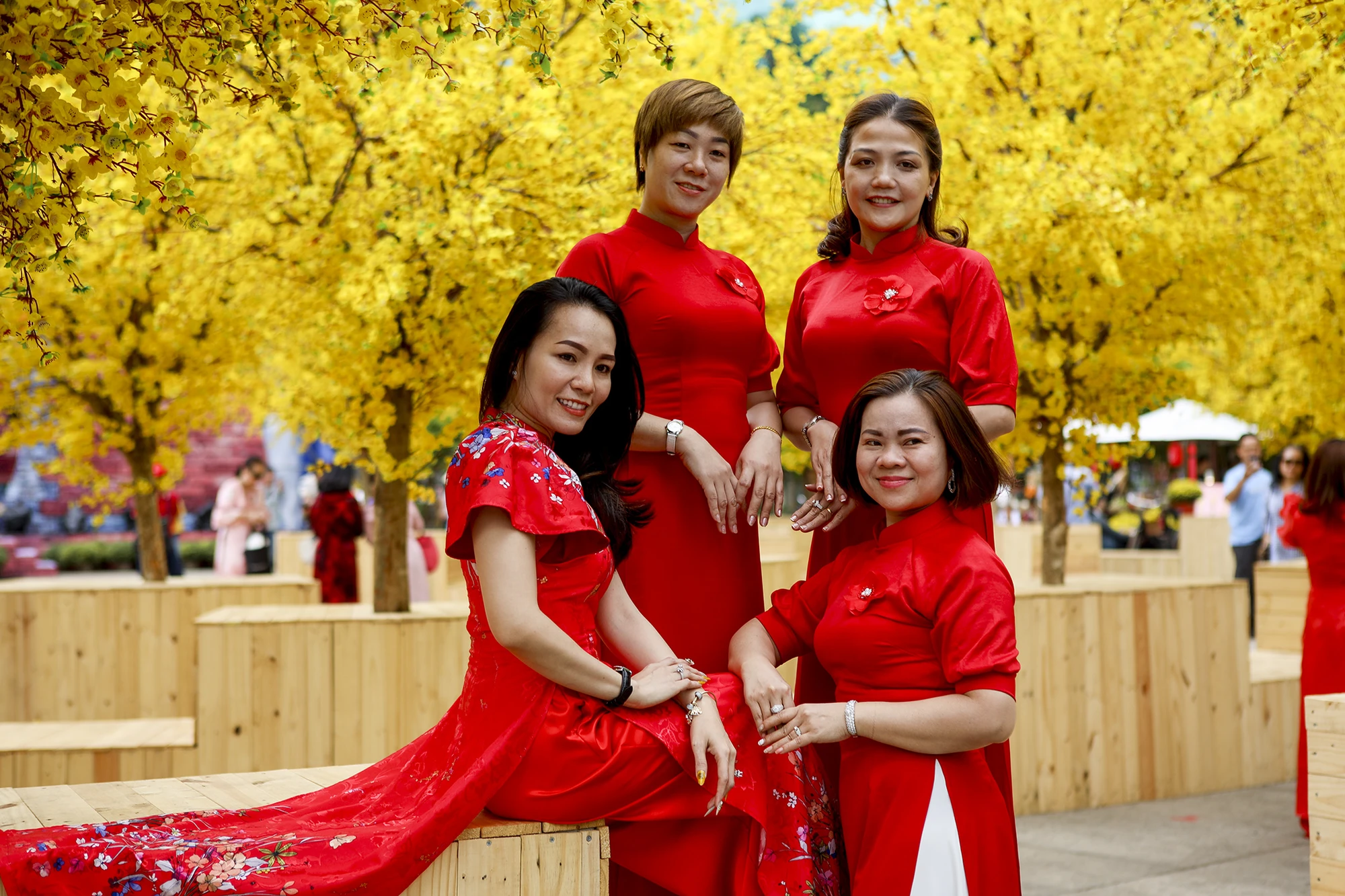 Nơi đây là địa điểm du xuân lý tưởng đầu tiên của người dân thành phố vào mỗi dịp Tết đến. Nơi đây là địa điểm du xuân lý tưởng đầu tiên của người dân thành phố vào mỗi dịp Tết đến.