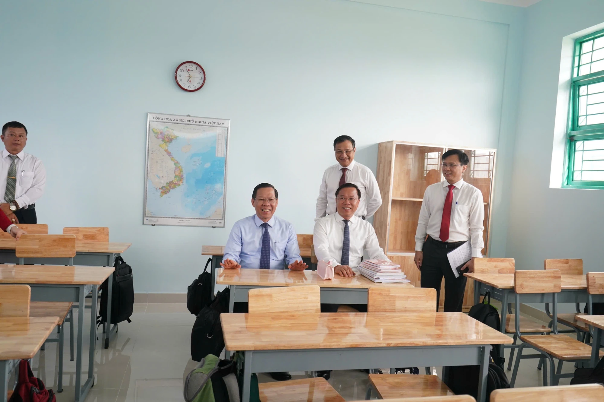 Lễ khai giảng năm học mới của trường THCS đầu tiên phường Bình Trị Đông B