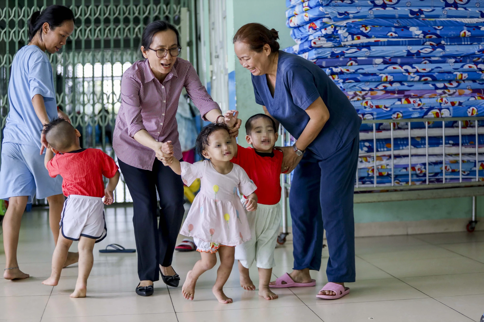 Ngôi nhà mới của những em bé mái ấm Hoa Hồng