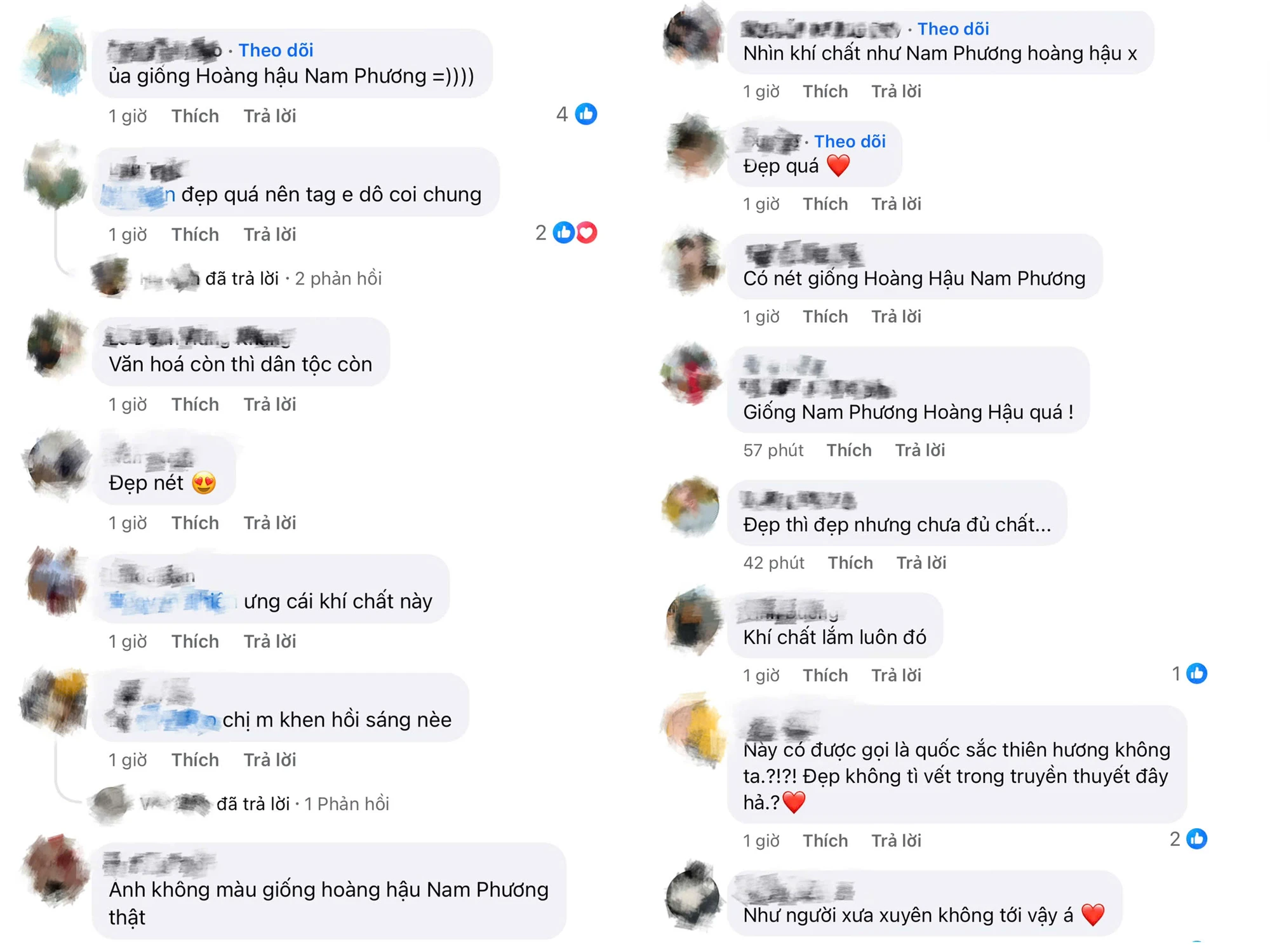 Tham gia diễu hành cổ phục, cô gái gây chú ý vì giống Nam Phương hoàng hậu