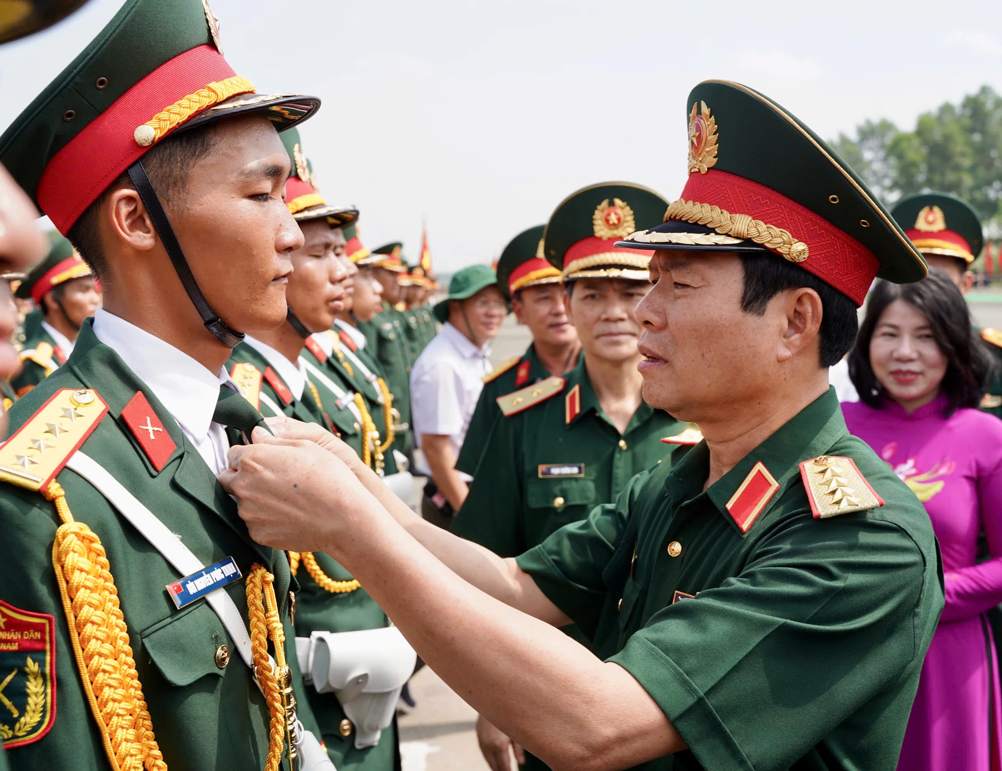 Đại tướng Nguyễn Tân Cương: 'Chất lượng luyện tập diễu binh 30-4 đã nâng lên rõ rệt'