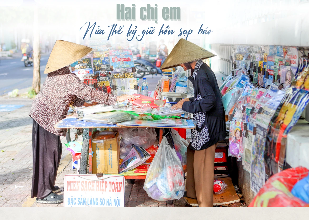 sạp báo in